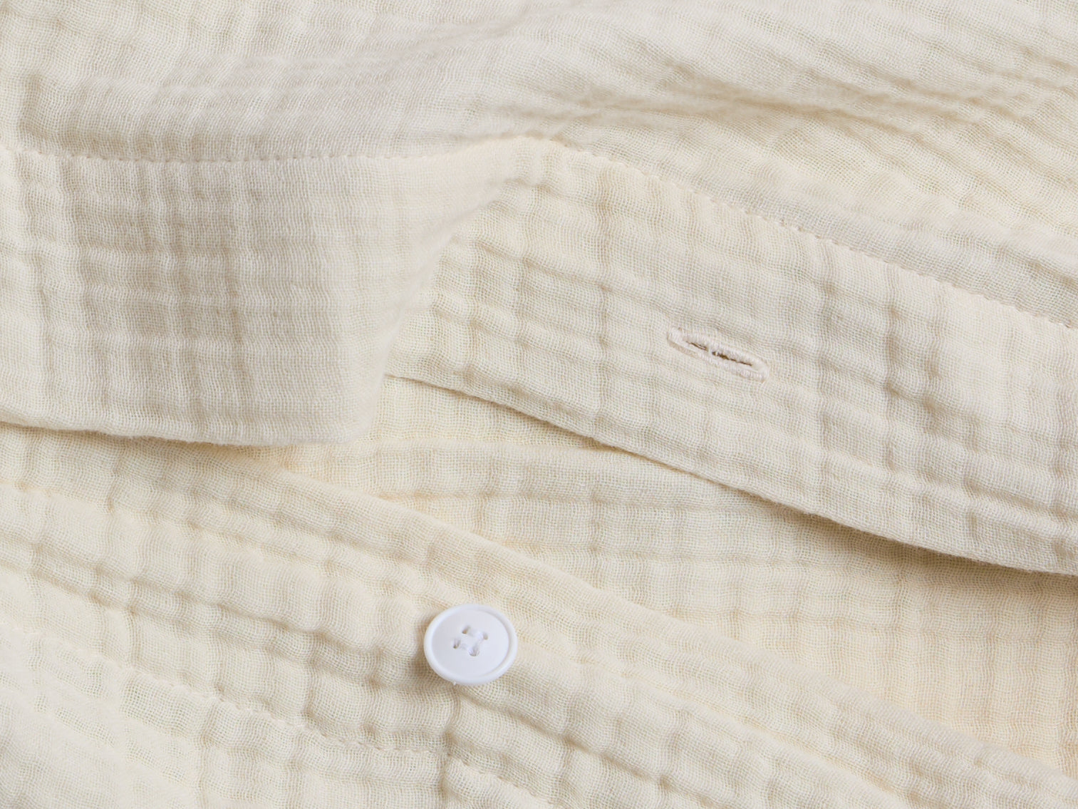  Organic Cloud Cotton Duvet Cover Set (Butter)、mySite、sugarbowlscore