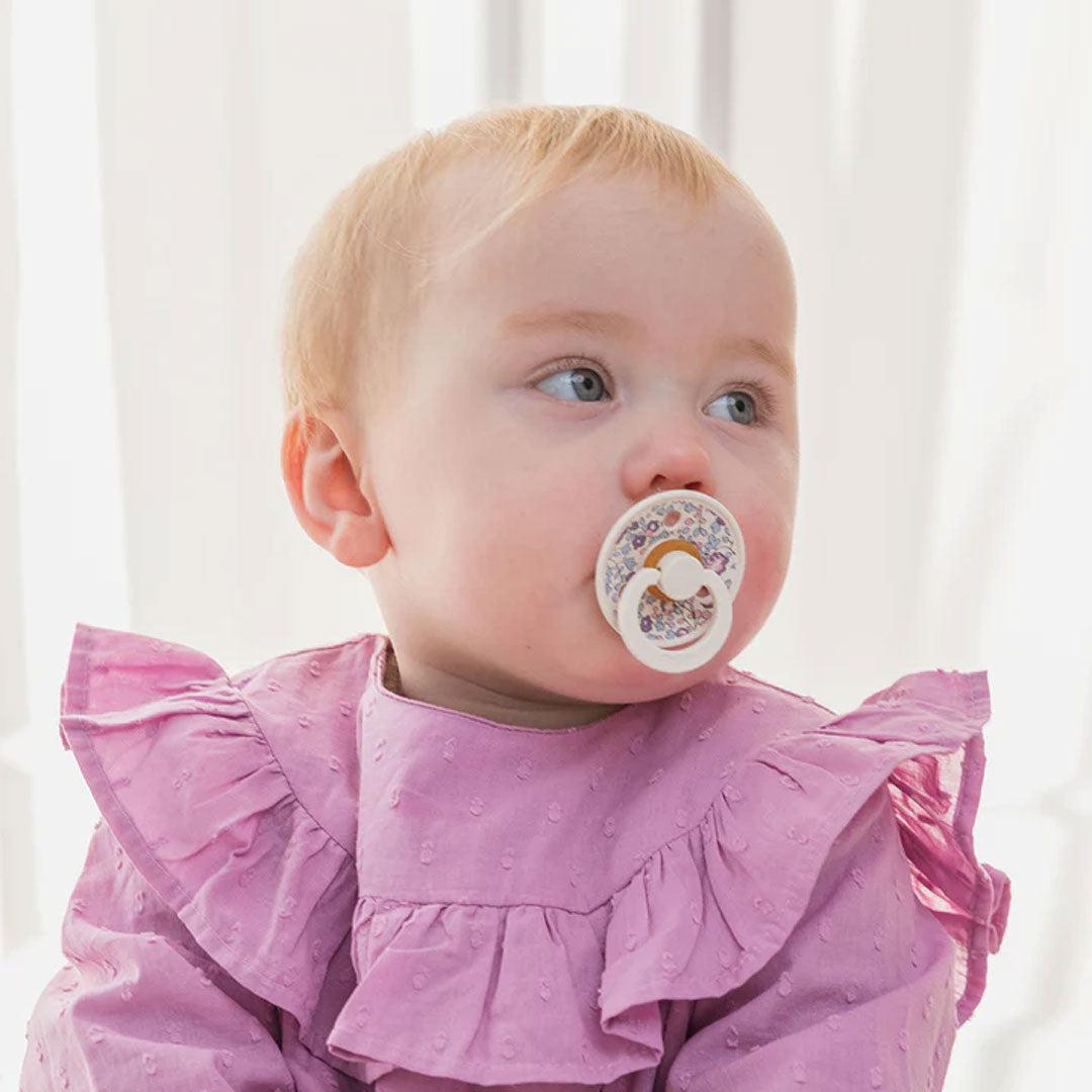  BIBS X LIBERTY Colour Latex Pacifier - 2 Pack - Blush Mix - Eloise、mySite、merchandisen