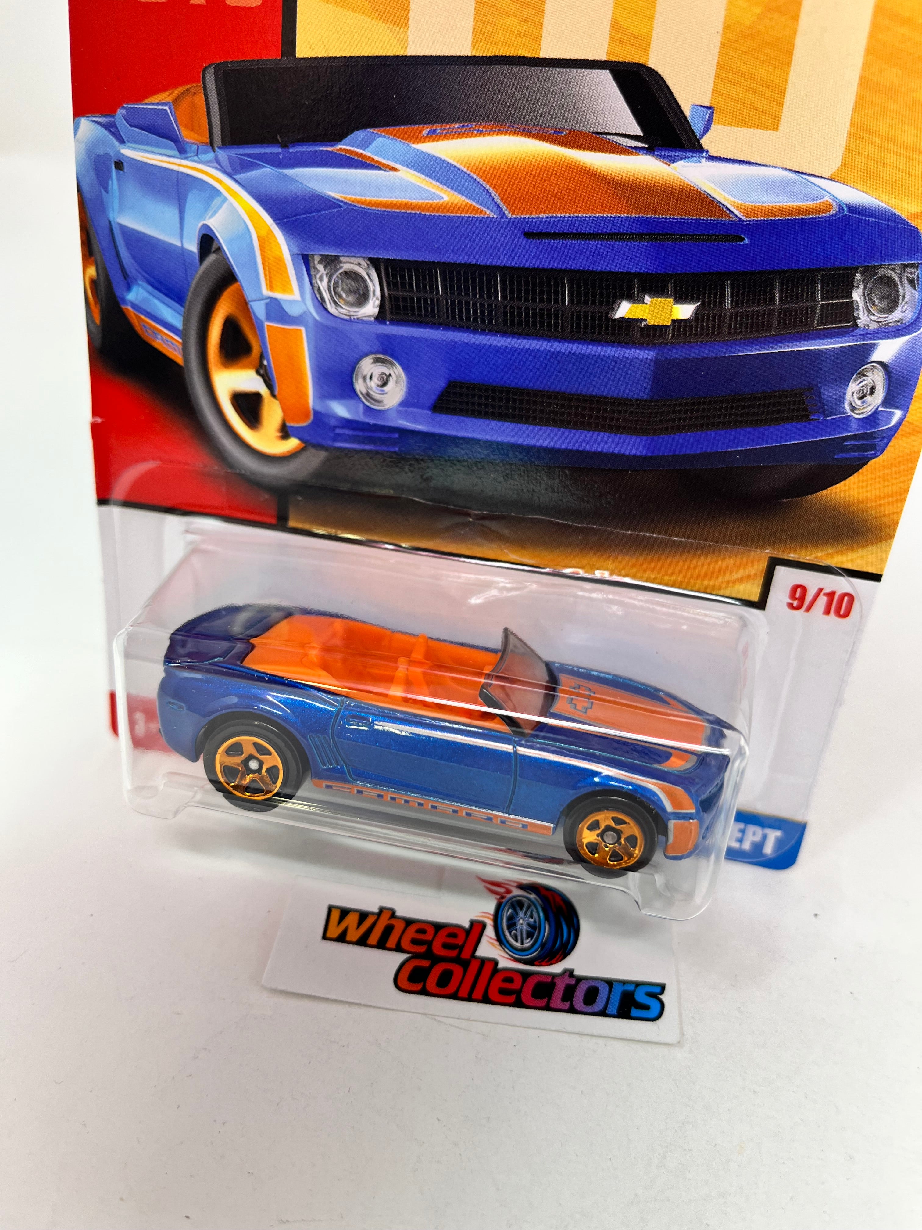 Camaro Convertible Concept * Blue * Hot Wheels Target Throwback Decades、mySite、hgirdovlk