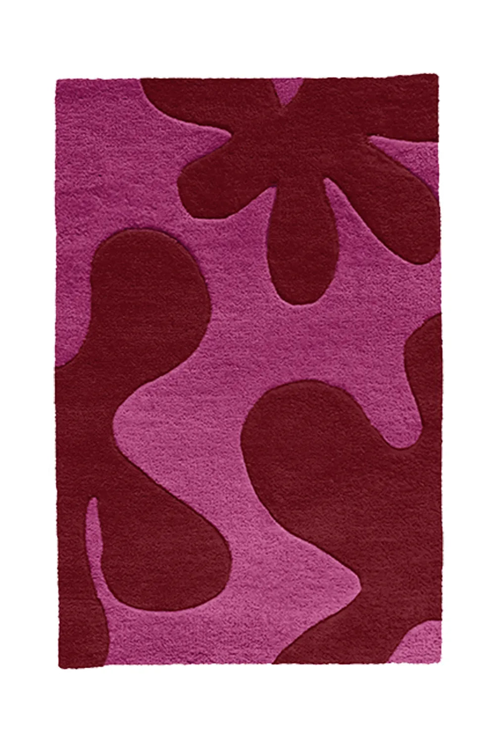 Customizable Abstract Floral Tufted Rug、mySite、gigharbornorthrealestate