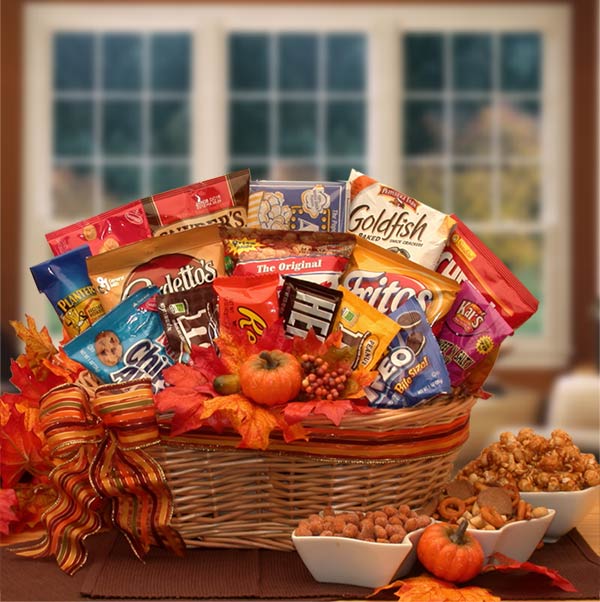A Fall Snack Attack Gift Basket、mySite、camillekostekn
