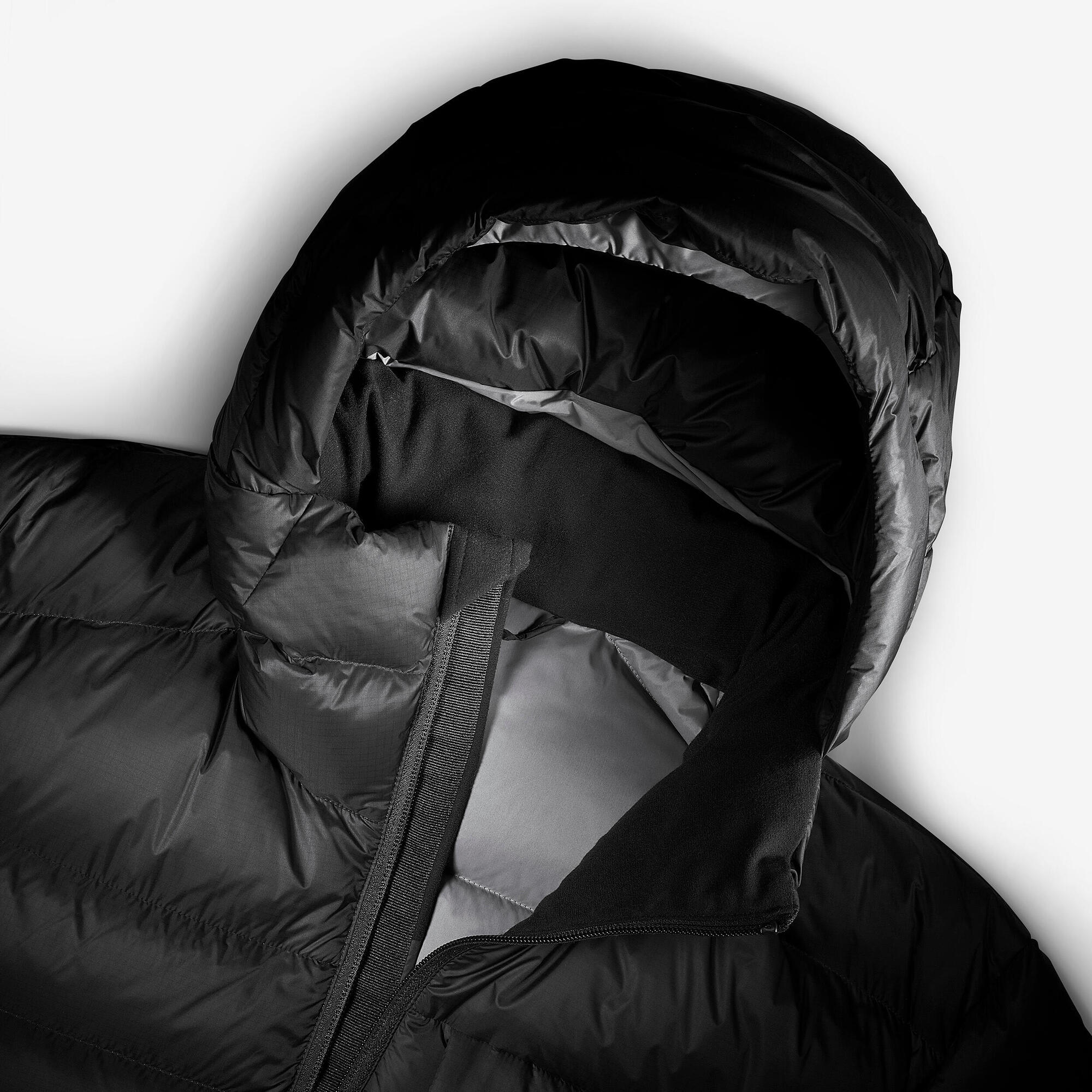 Forclaz Men's mountain and Backpacking padded and hooded jacket - MT500 14°F