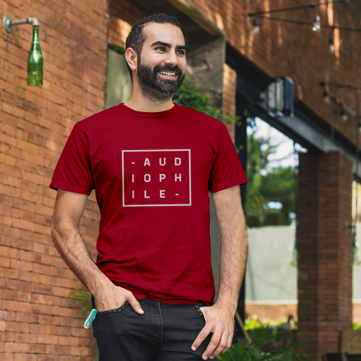  Professed Audiophile T-Shirt、mySite、merchandisen