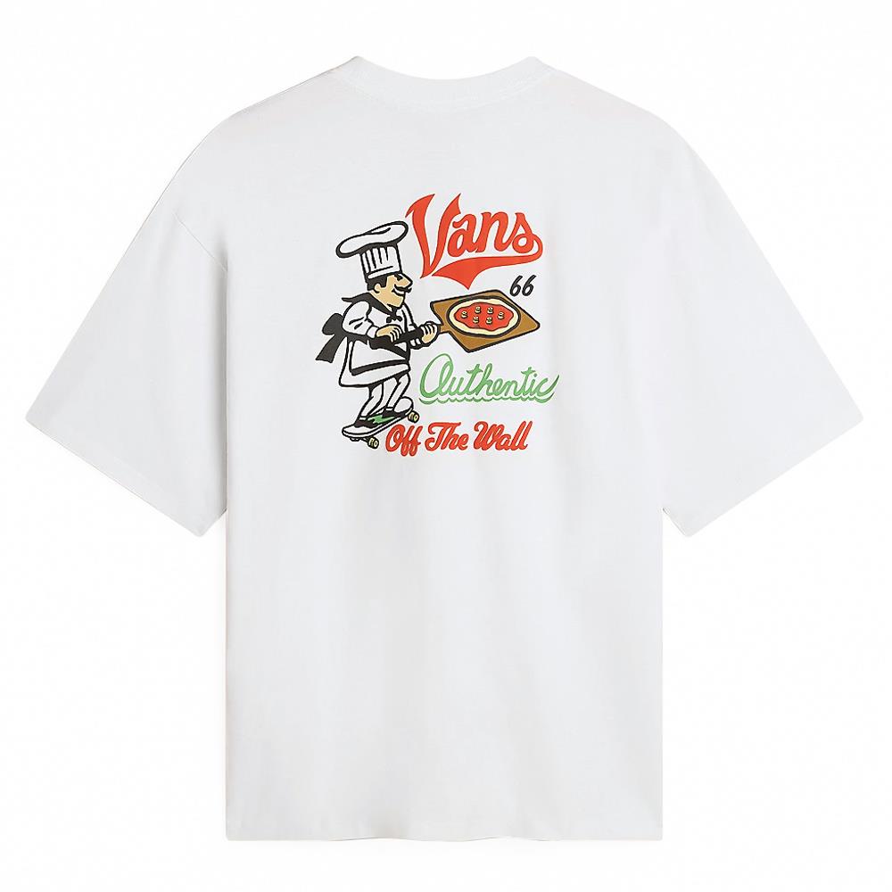 Vans Linea Loose T-shirt - White、mySite、merchandisen
