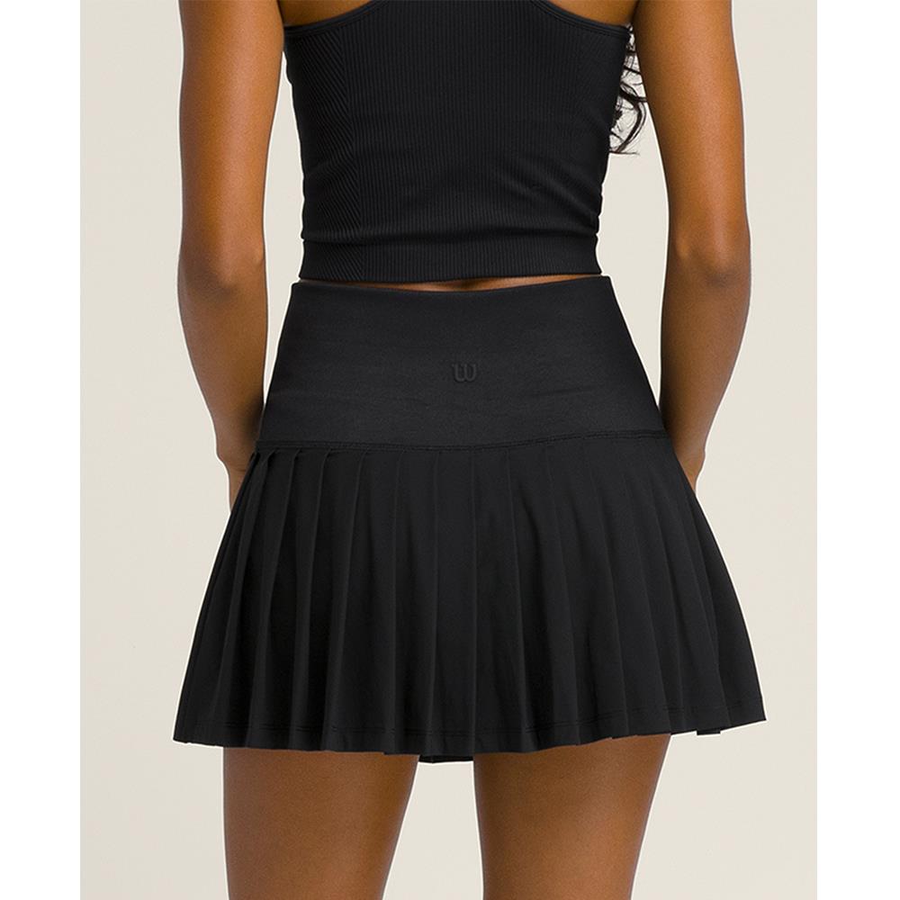 Wilson Women's Midtown Tennis Skirt - Black、mySite、neckold