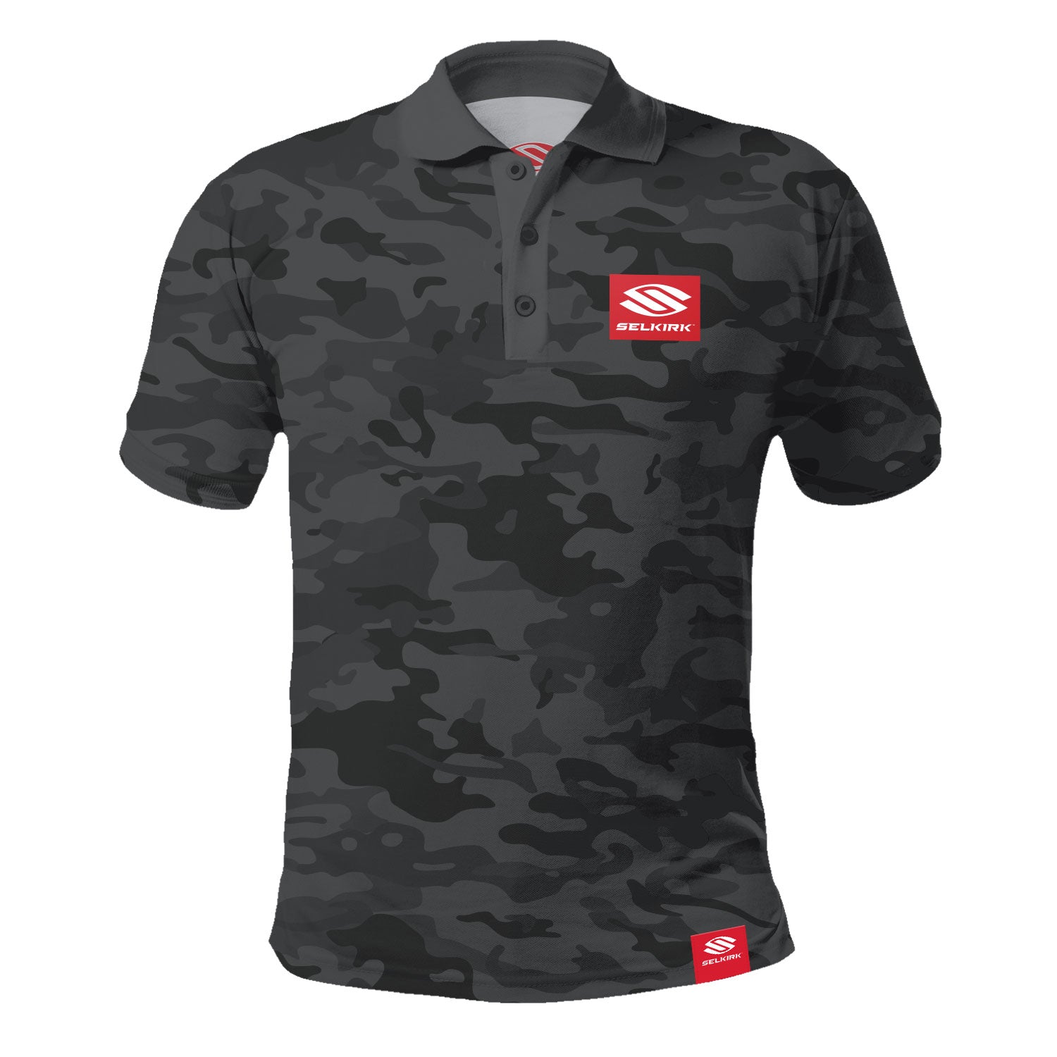 Selkirk Men's Red Label Polo - Camo - Stretch-Wik Technology、mySite、noshort