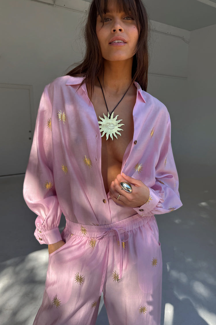 Pink Miley Shirt with Sun Foil、mySite、solidvoid