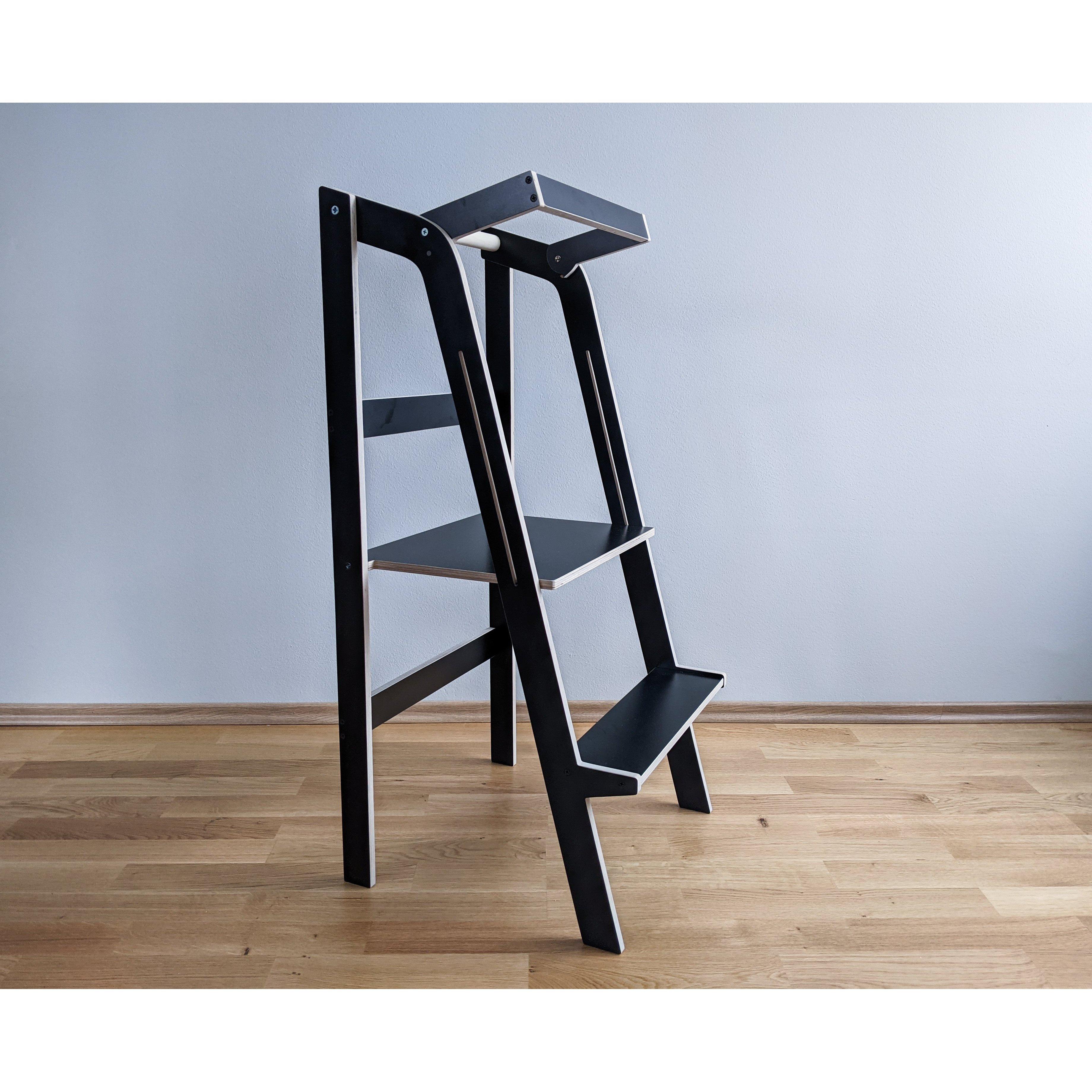Wooden Foldable Learning Tower、mySite、gigharbornorthrealestate