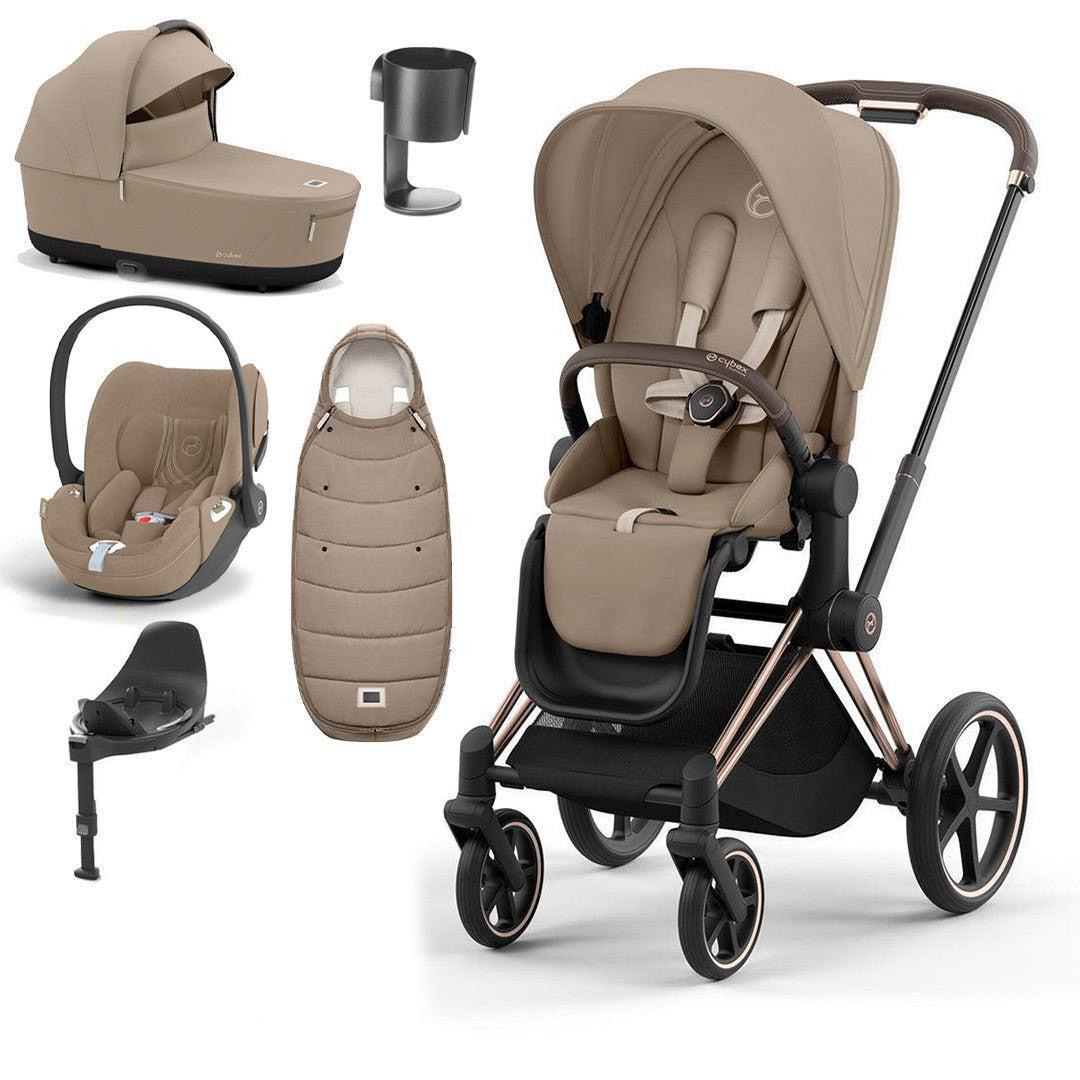  CYBEX Priam Cloud T Ultimate Travel System - Cozy Beige、mySite、merchandisen