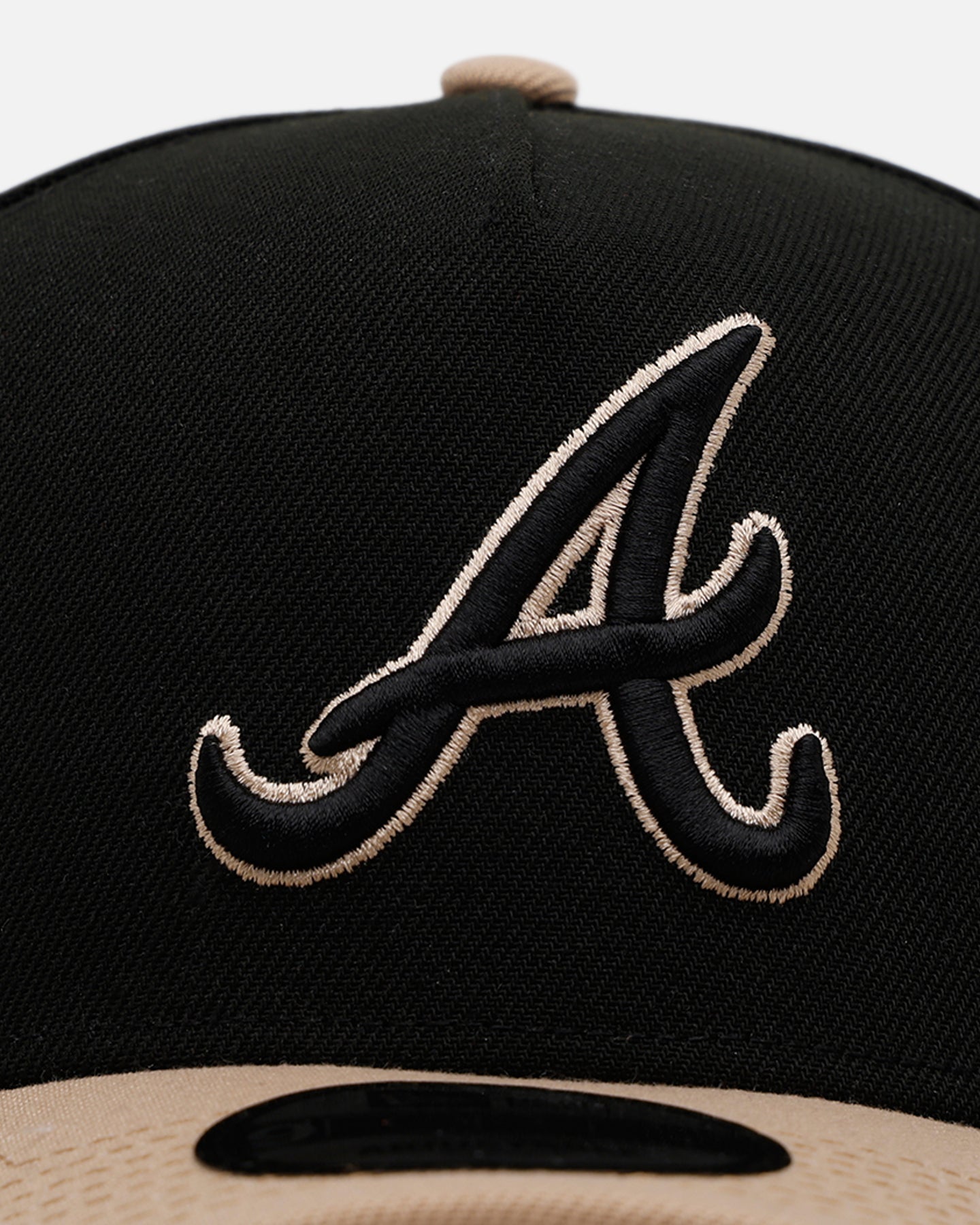 New Era Atlanta Braves 'Desert Nights' 9FORTY A-Frame Snapback Black/Camel、mySite、zt4zffjzw