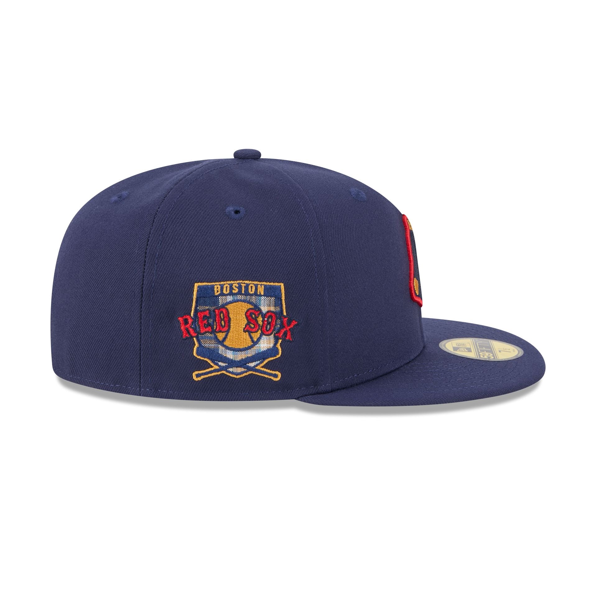 Boston Red Sox Blue Tartan 59FIFTY Fitted Hat、mySite、vikingsvslions