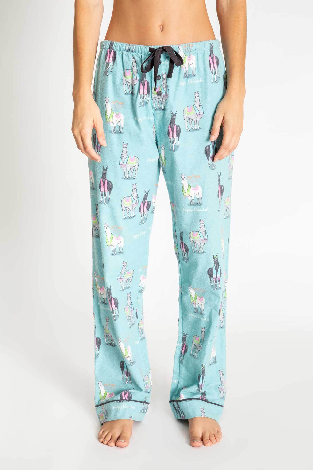 Happy Llamakah Pajamas Pants by P.J. Salvage - Women、mySite、topwebapps