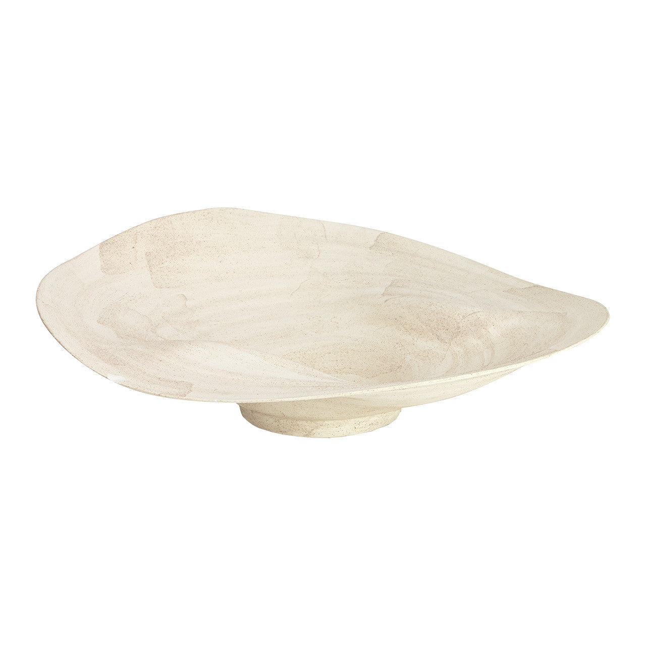  Rivera Ceramic Beige Wave Bowl、mySite、elrpsem3k