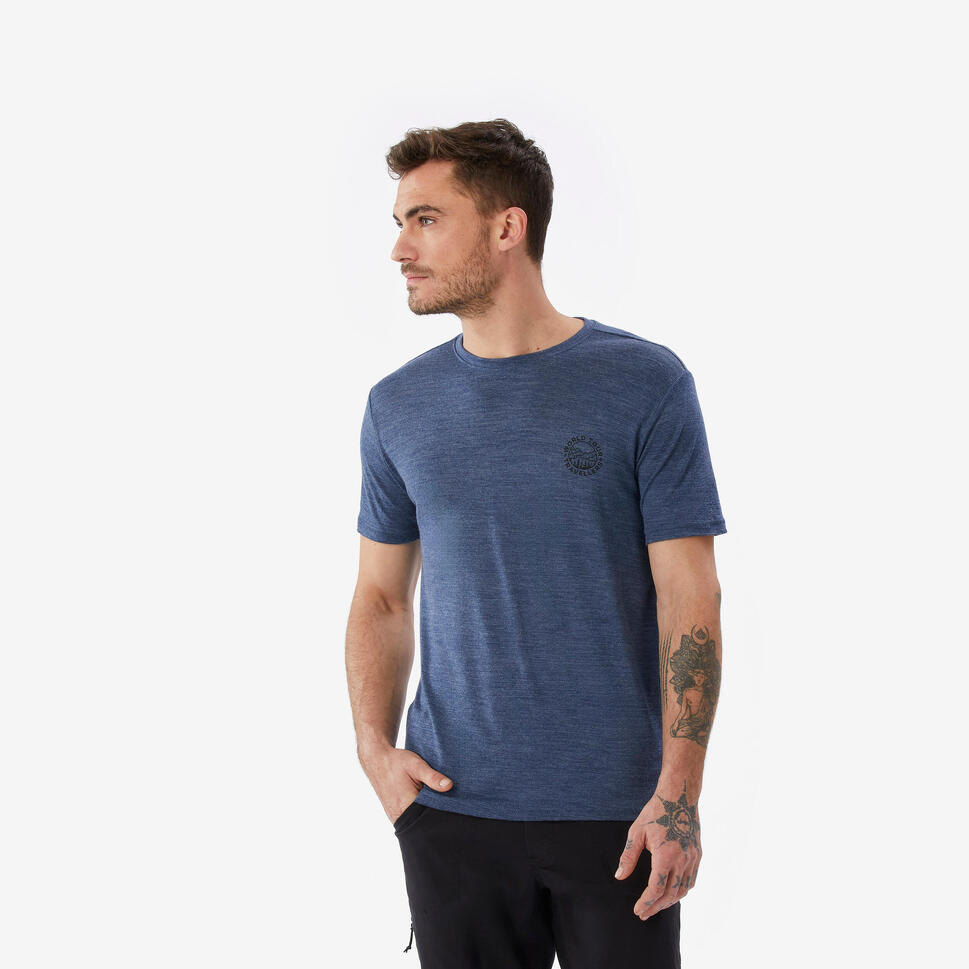 Forclaz Men's Travel 500 Merino Wool T-Shirt