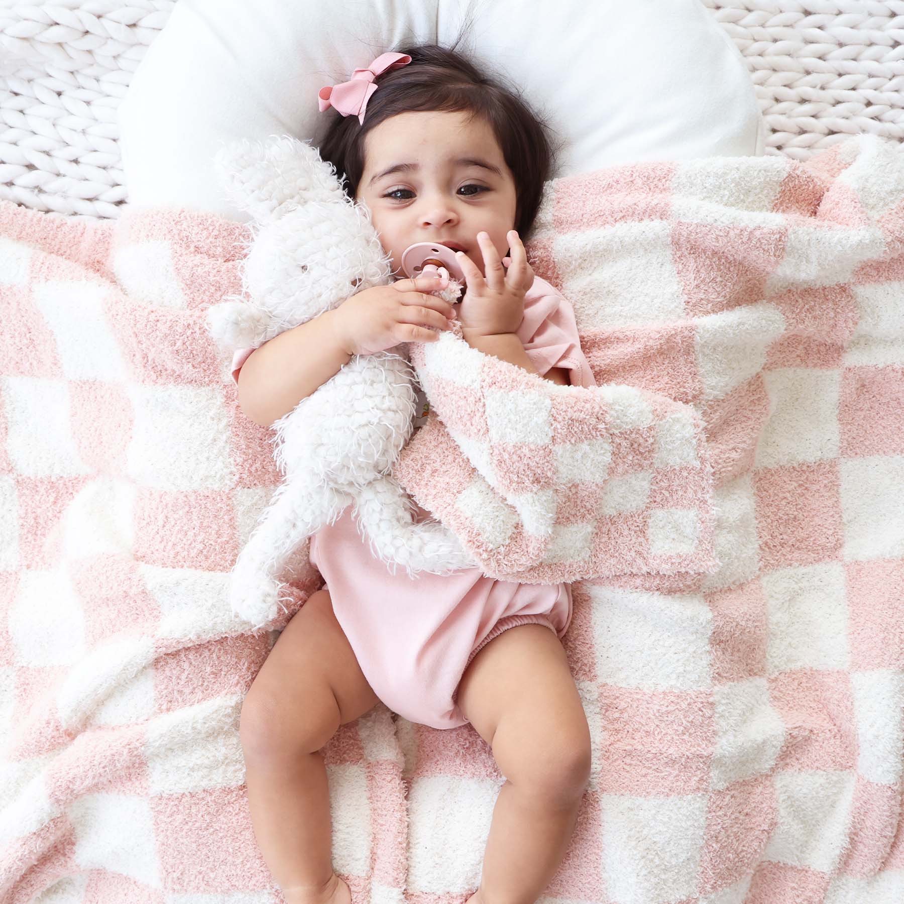  CuddleLane™ Luxe Blankets | Rose Check、mySite、layawaytickets