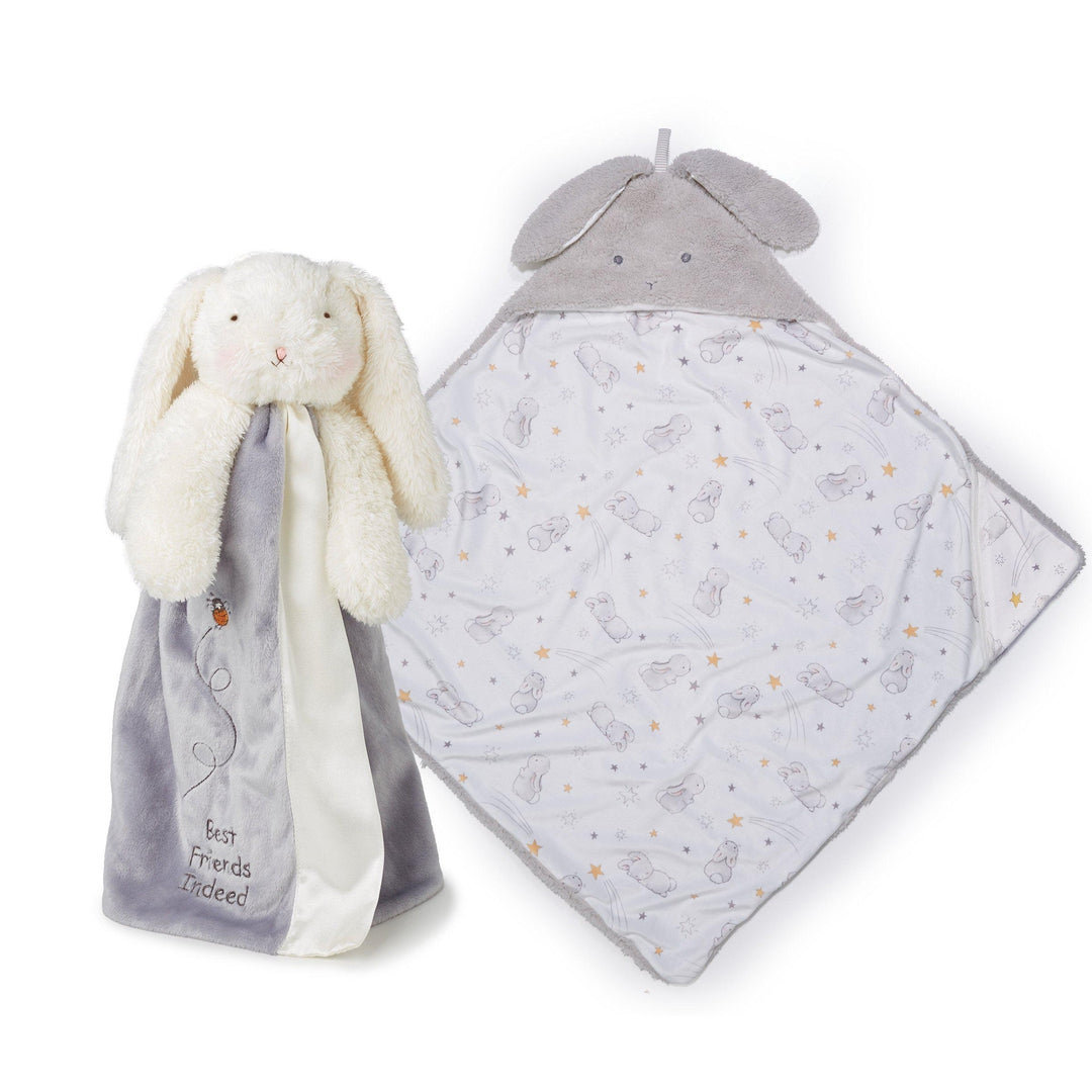 RETIRED - Bloom Hooded Blanket and Buddy Gift Set、mySite、g9winljtr