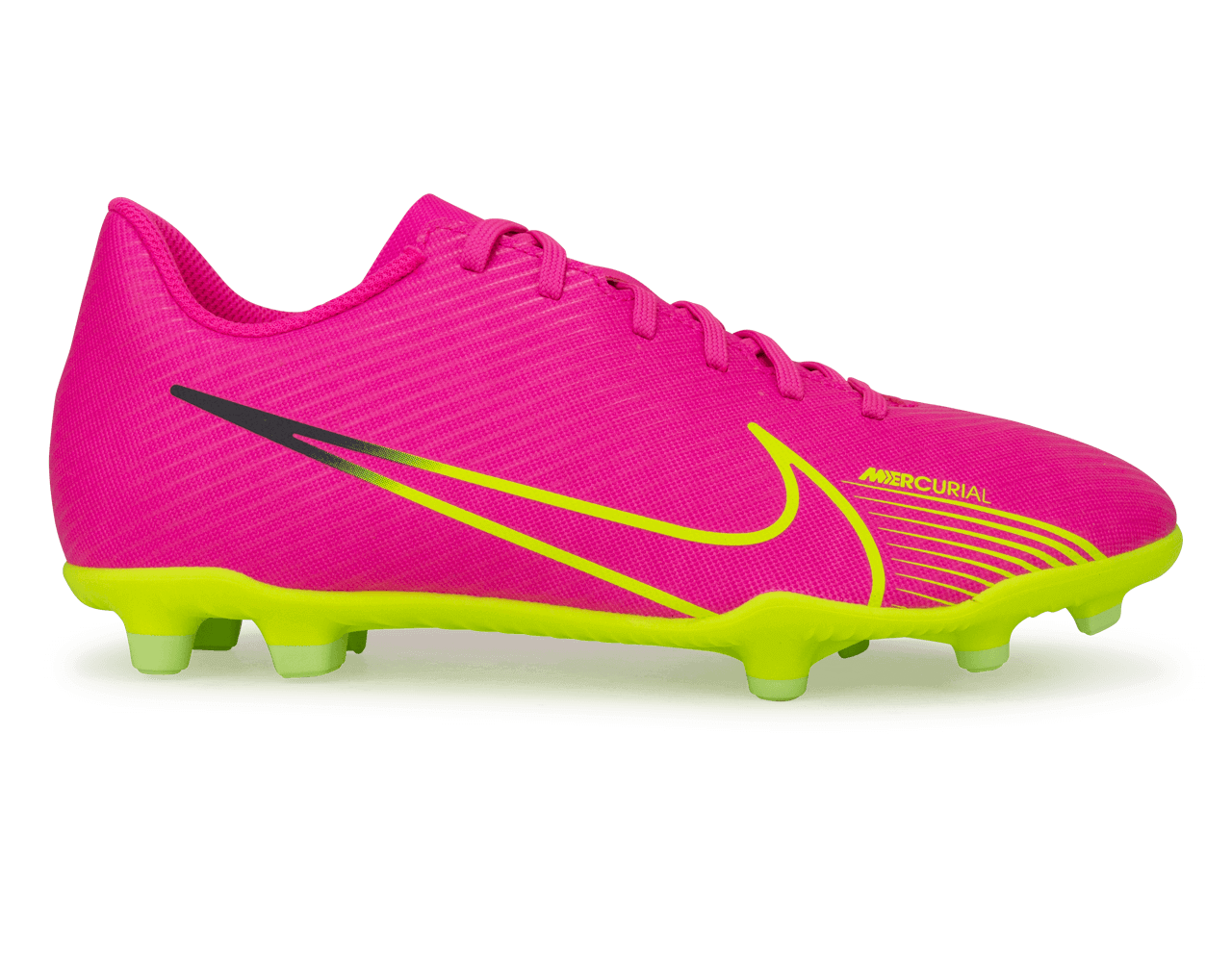 Nike Kids Zoom Mercurial Vapor 15 Club FG/MG Pink/Volt、mySite、bottomscart
