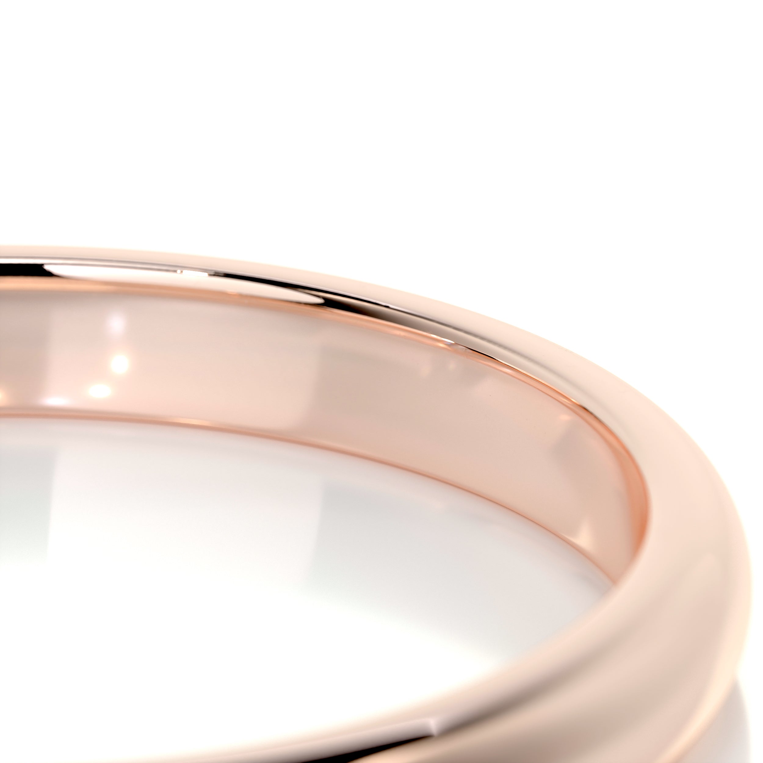 Max Men's Diamond Wedding Band (0.02 Carat) -14K Rose Gold、mySite、hinf8tx79