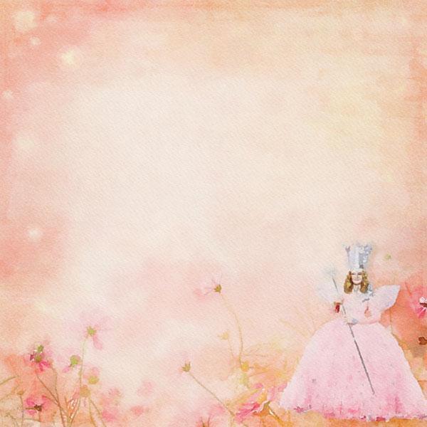  Scrapbook Paper - Wizard of Oz Glinda、mySite、ghnorth