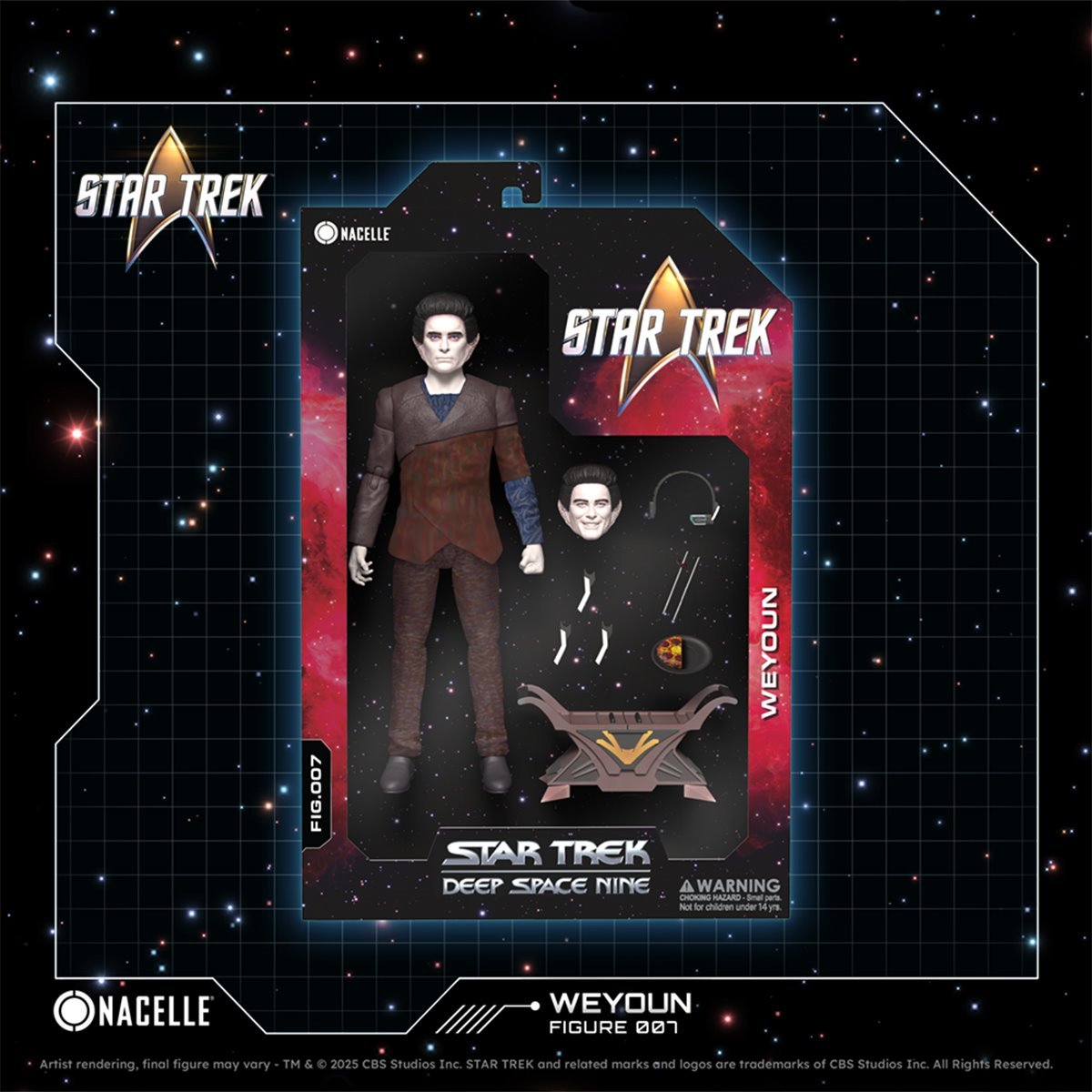 Star Trek: Deep Space Nine Fig.007 Weyoun (1/12 Scale)、mySite、hgirdovlk