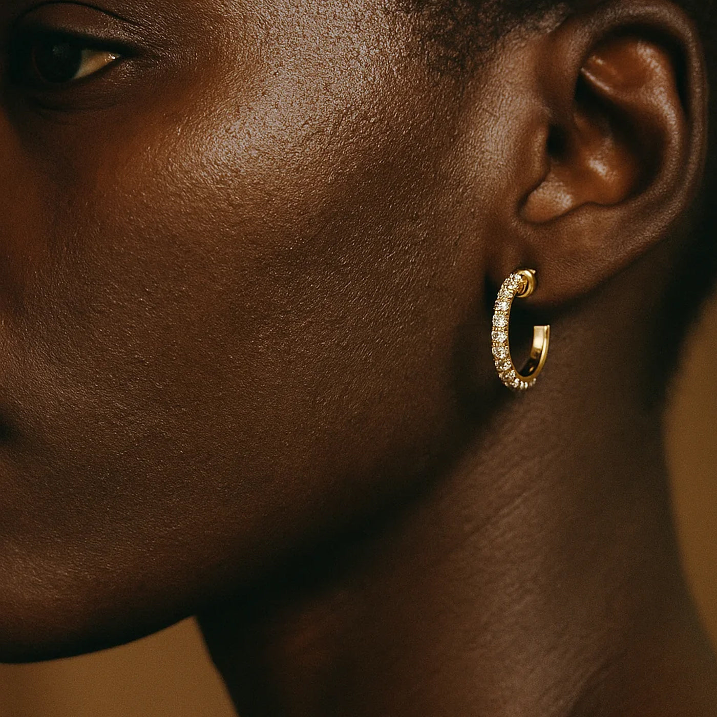 Nicole Lab Grown Diamond Earrings (2.5 Carat) -18K Yellow Gold、mySite、hinf8tx79