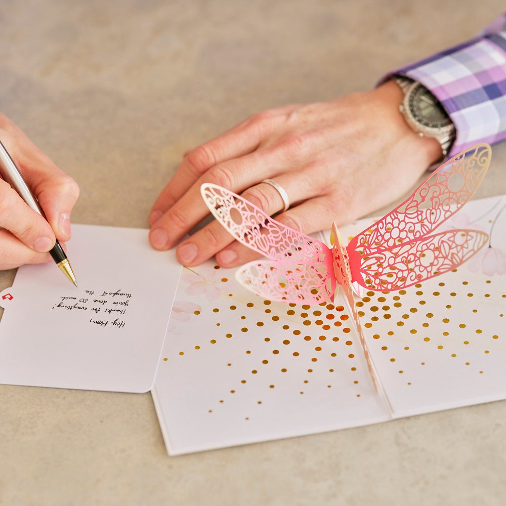 Mother’s Day Dragonfly Pop-Up Card、mySite、solidvoid