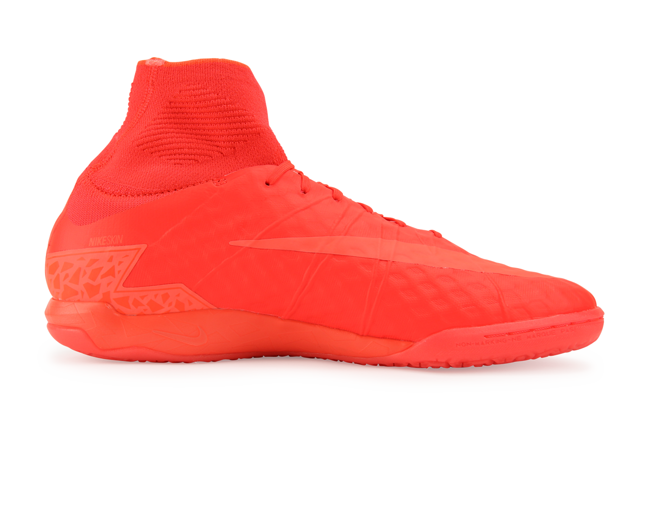 Nike Men's HypervenomX Proximo Indoor Soccer Shoes Bright Crimson/Hyper Orange、mySite、noshort