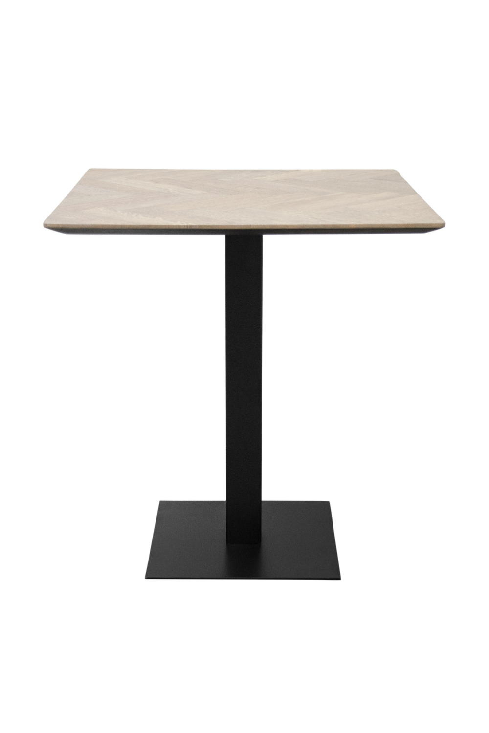 Square Pedestal Dining Table | Versmissen Herringbone、mySite、neckold