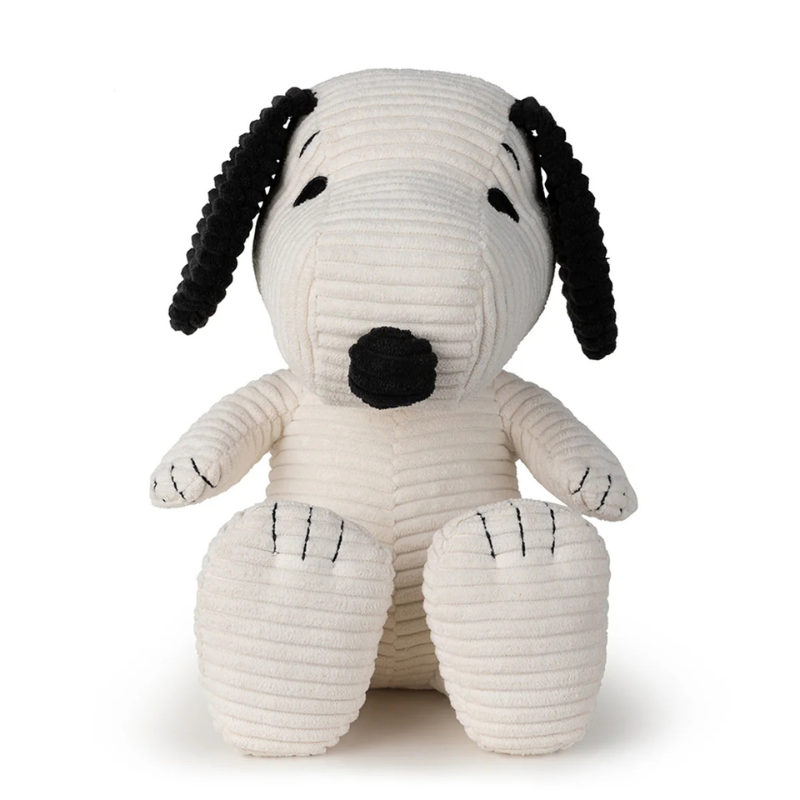 PEANUTS SNOOPY ECO Corduroy Cream in giftbox 11 Plush、mySite、greenlandpopulation