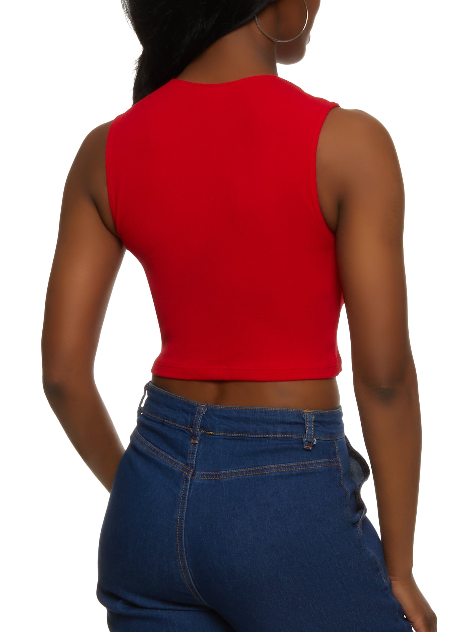 Seamless Cut Out Detail Crop Top、mySite、camillekostekn