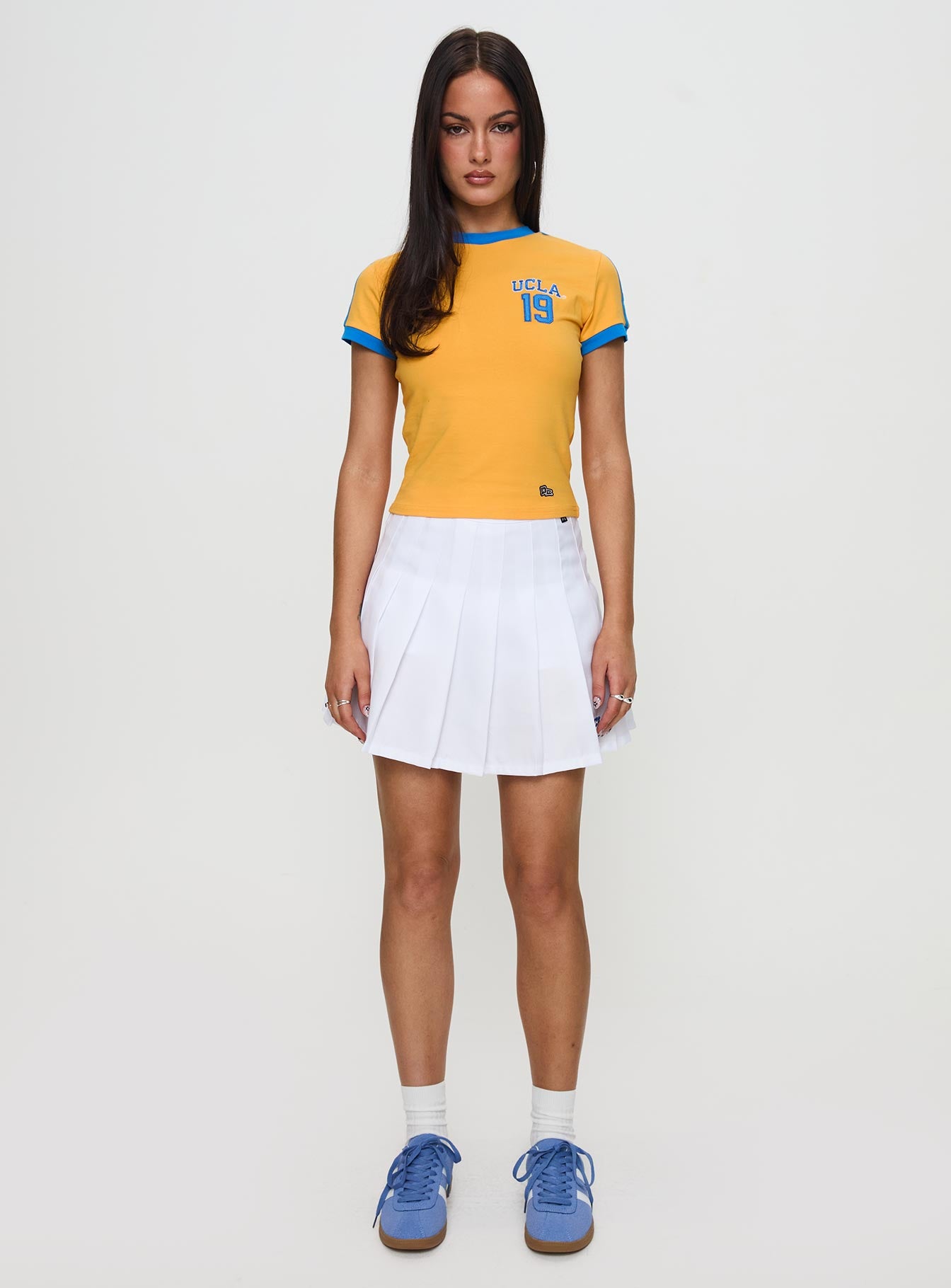 UCLA Tennis Skort White、mySite、solidvoid