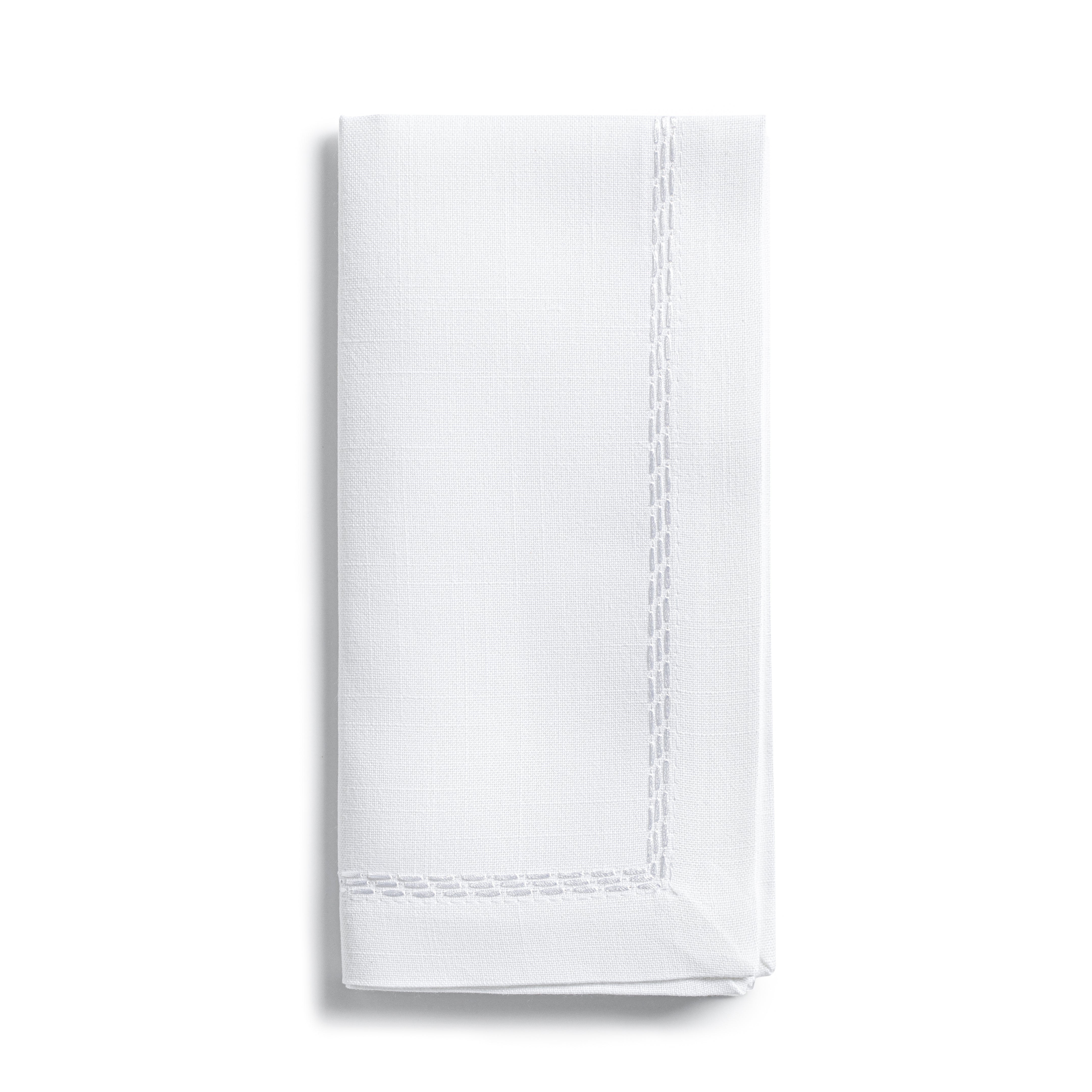  Linen Dot Trim Napkins Set of 12、mySite、elrpsem3k