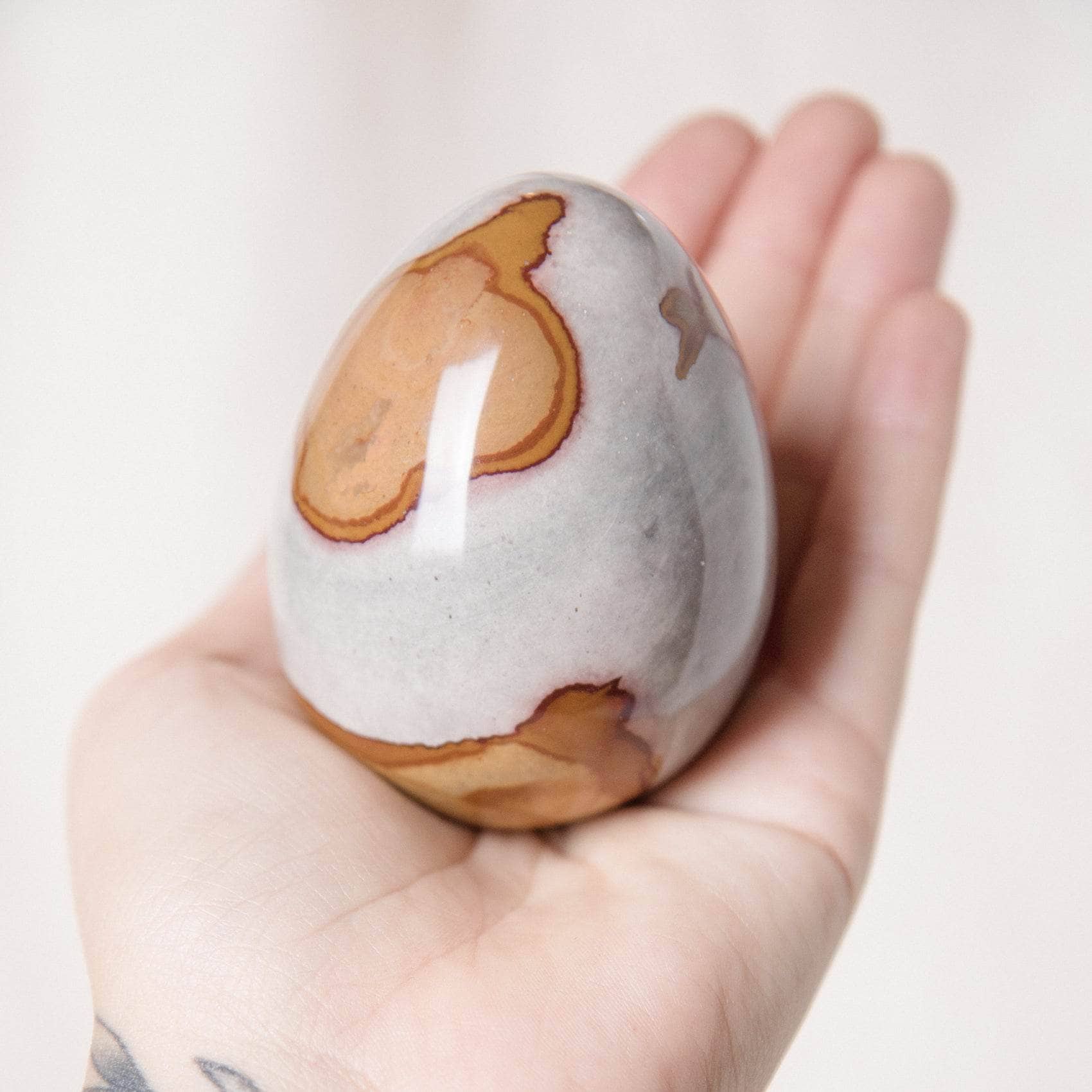 Polychrome Jasper Eggs - AAA Premium Quality、mySite、hinf8tx79