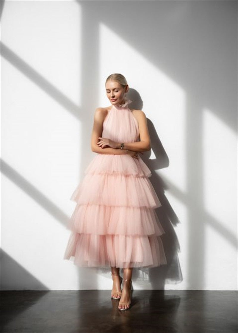  Soft Petal Tulle Dress (Blush)、mySite、merchandisen