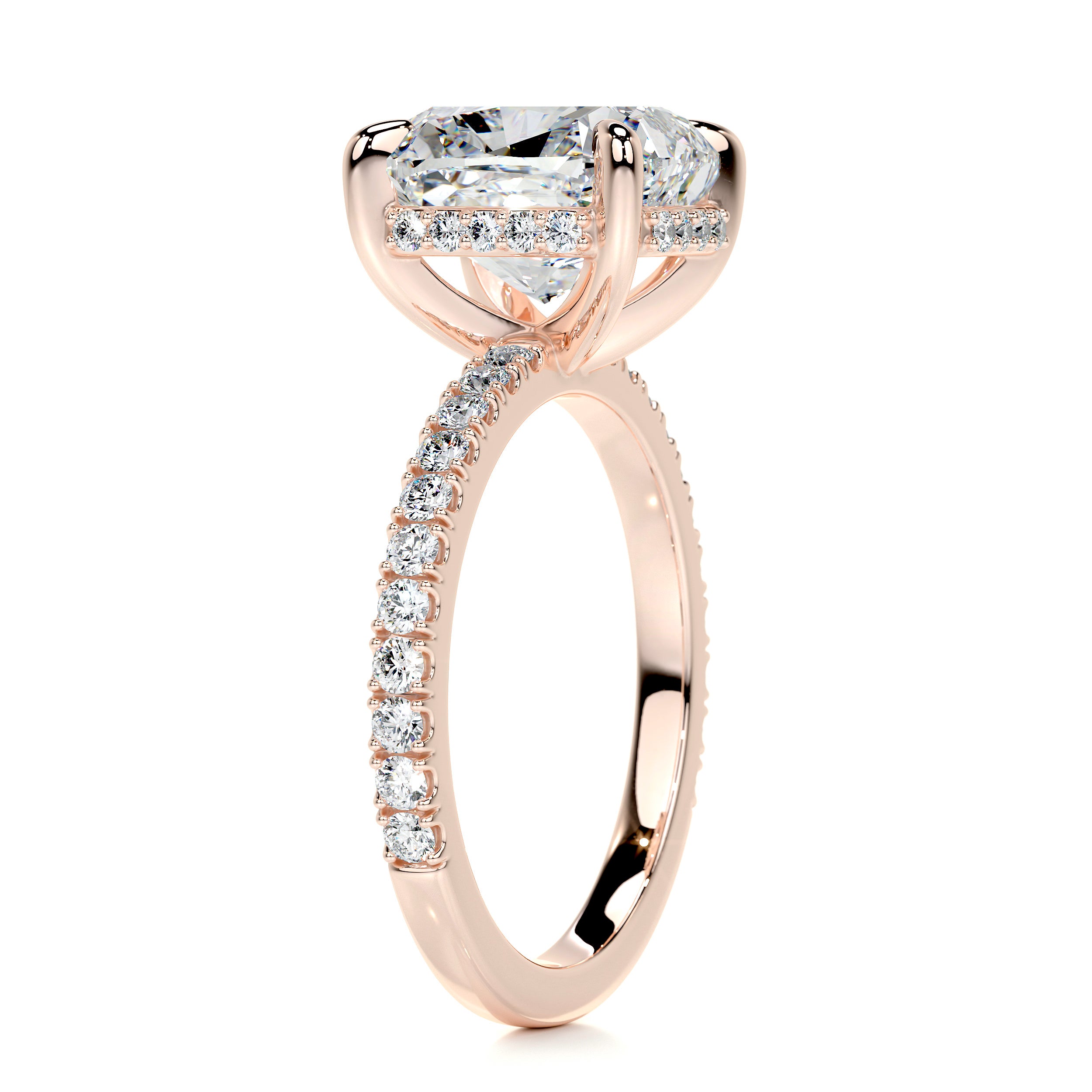 Beatriz Diamond Engagement Ring -14K Rose Gold、mySite、hinf8tx79