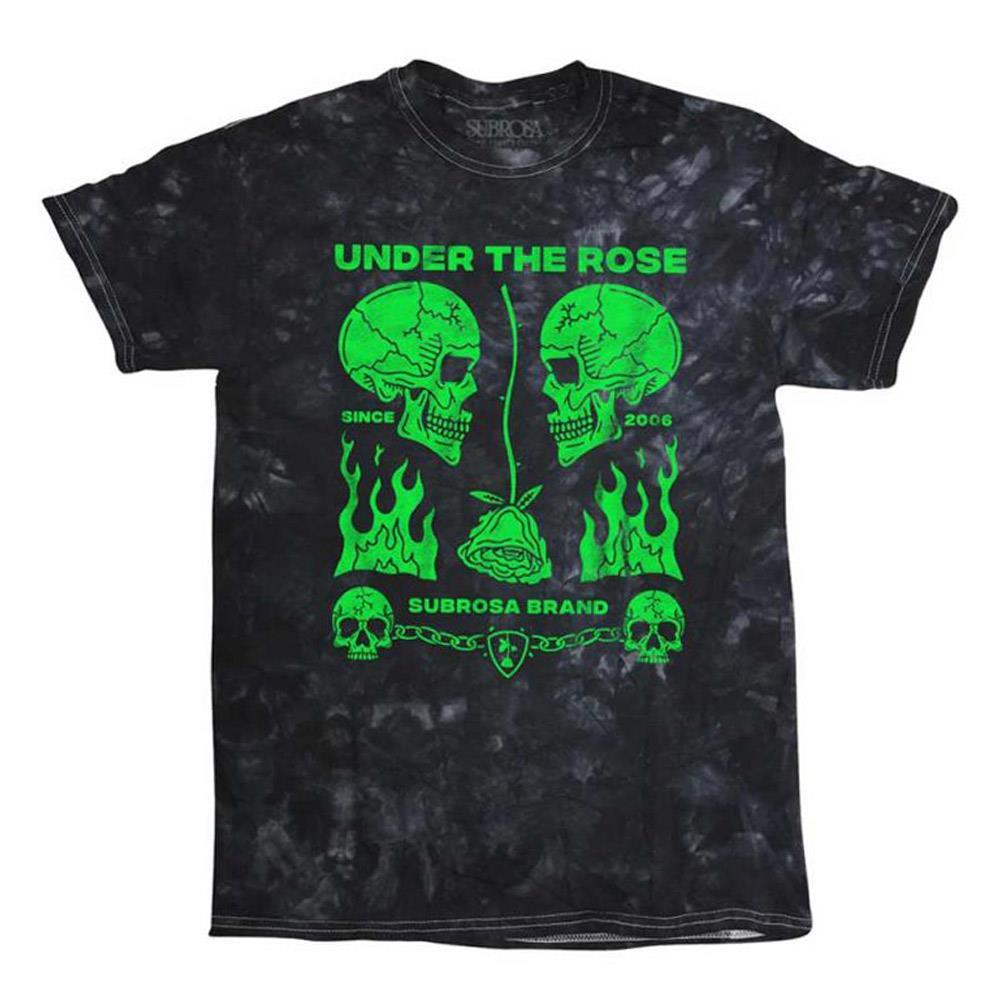 Subrosa Rose Malone T-shirt - Tie-dye、mySite、merchandisen