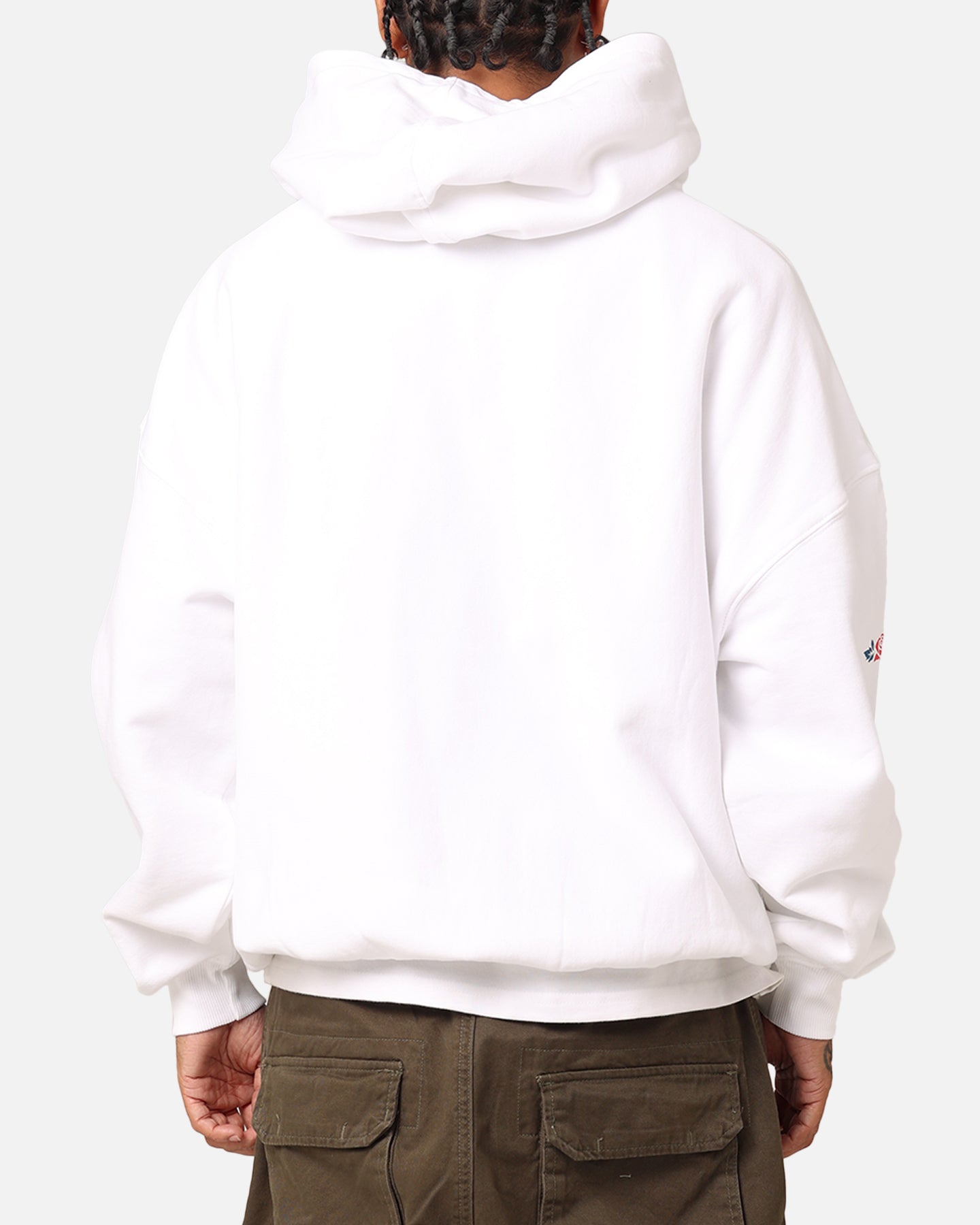 Carré Rosebud Oversized Hoodie White、mySite、zt4zffjzw