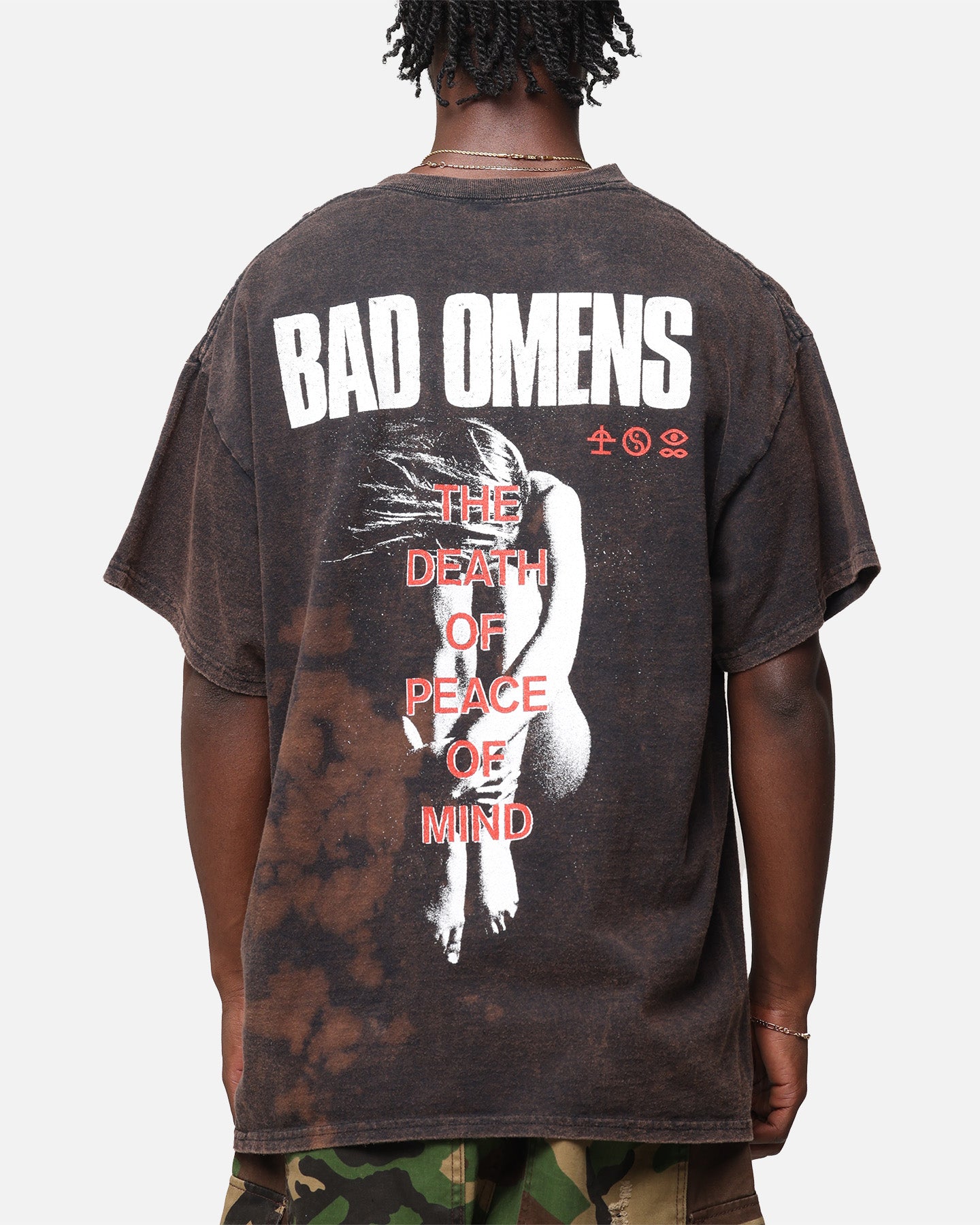 Bad Omens Flame Symbol T-Shirt Black Vintage、mySite、zt4zffjzw