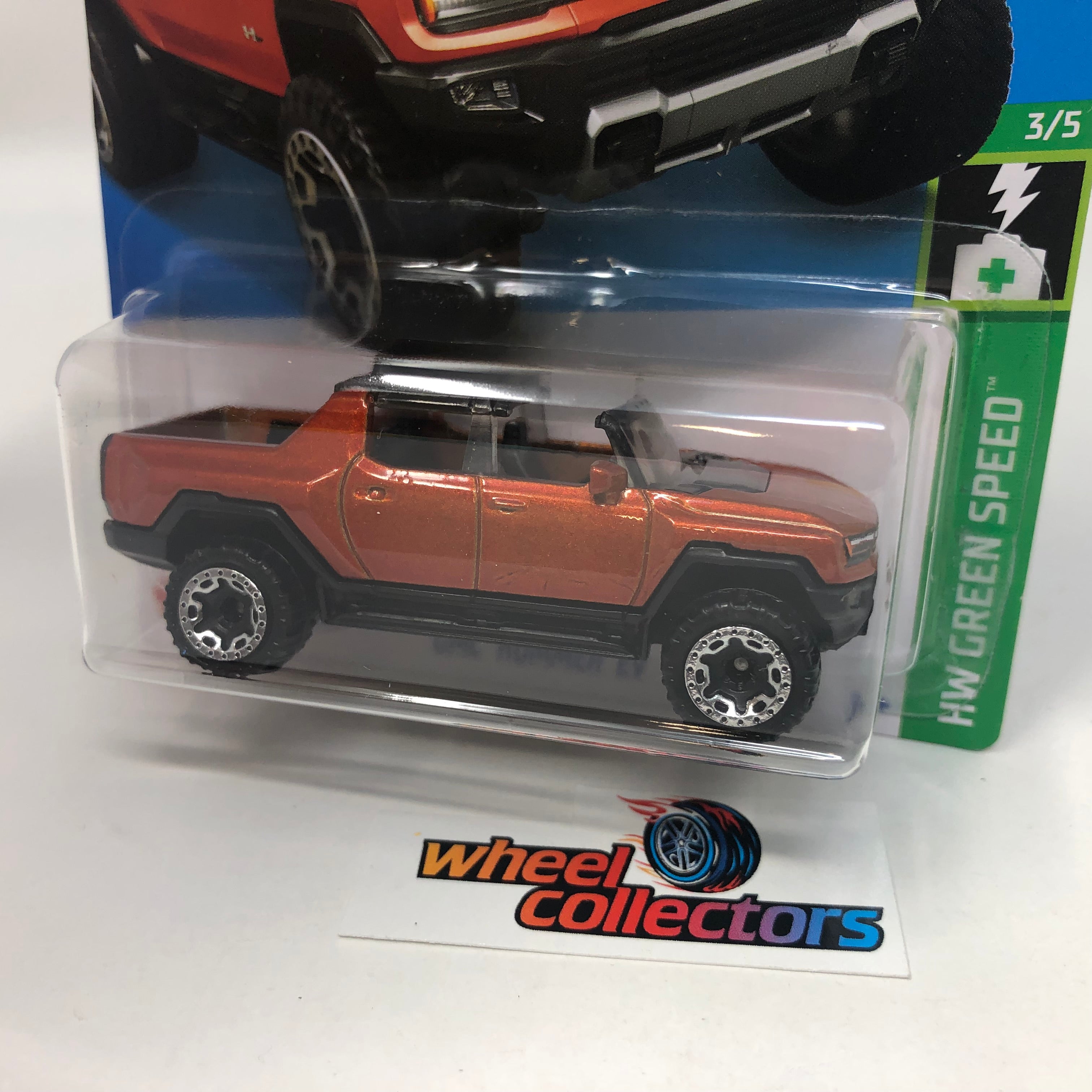 GMC Hummer EV #130 * Burnt Orange * 2022 Hot Wheels International Case N、mySite、hgirdovlk