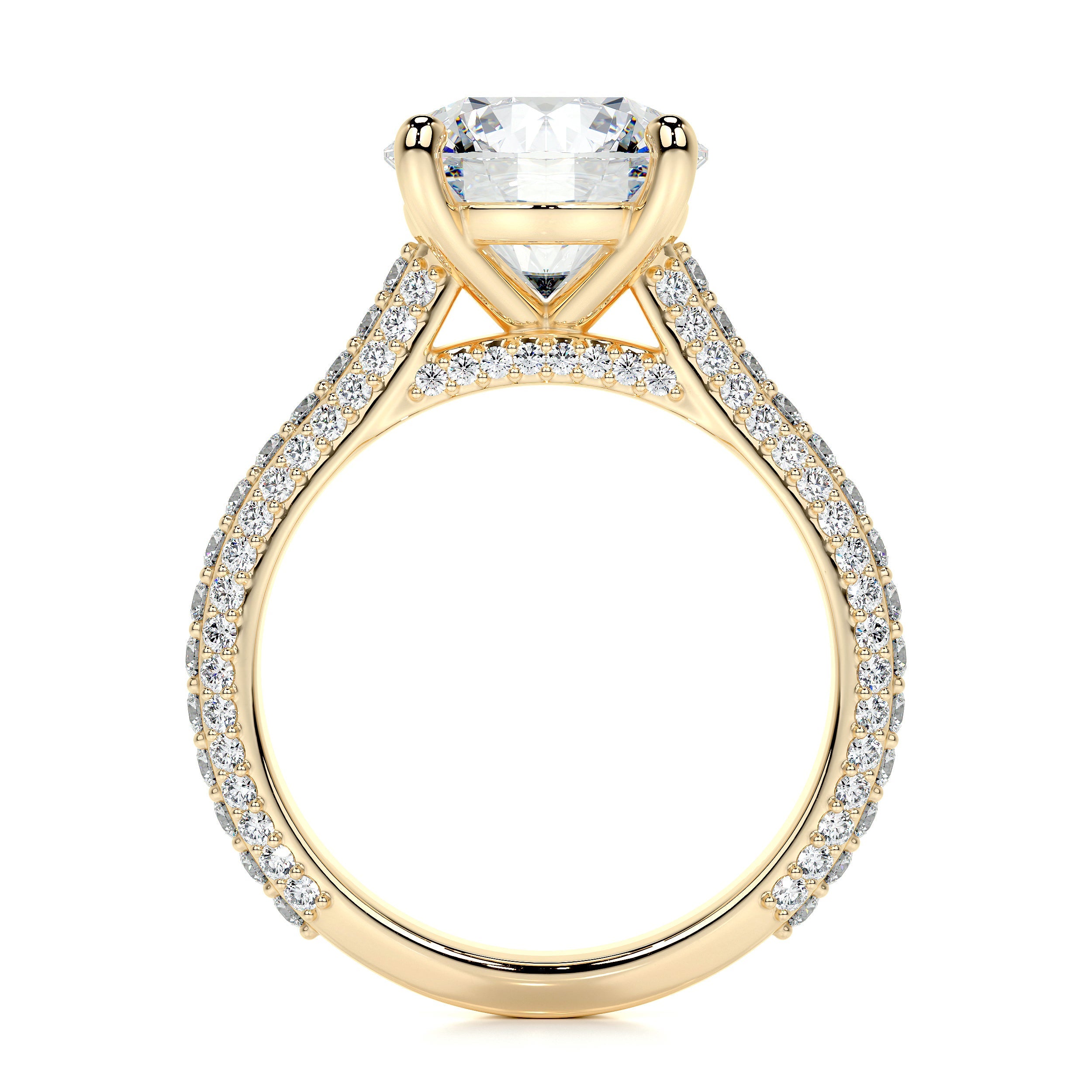 Janet Lab Grown Diamond Ring -18K Yellow Gold、mySite、hinf8tx79
