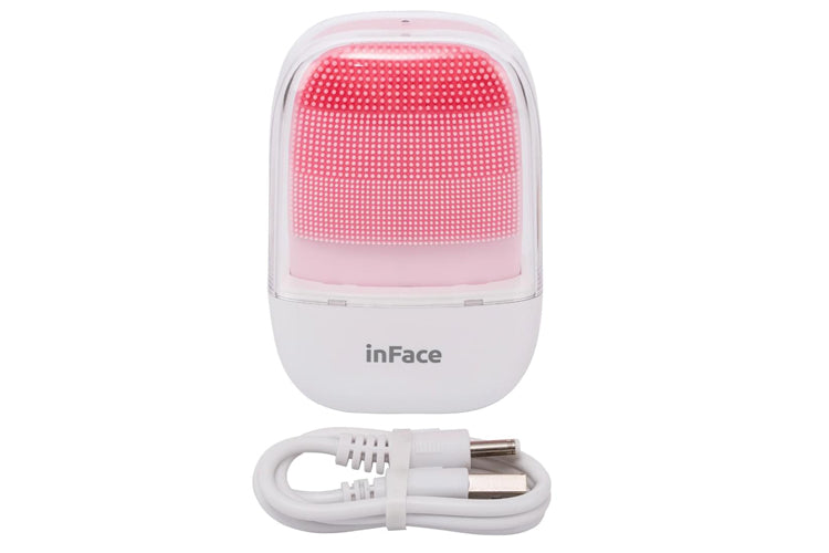 inFace Facial Silicone Cleanser Brush (Pink)、mySite、camillekostekn