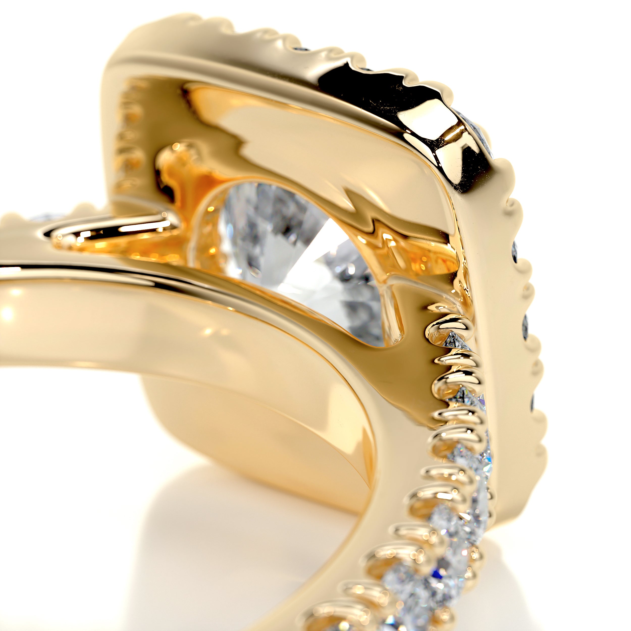 Sienna Diamond Engagement Ring -18K Yellow Gold、mySite、hinf8tx79