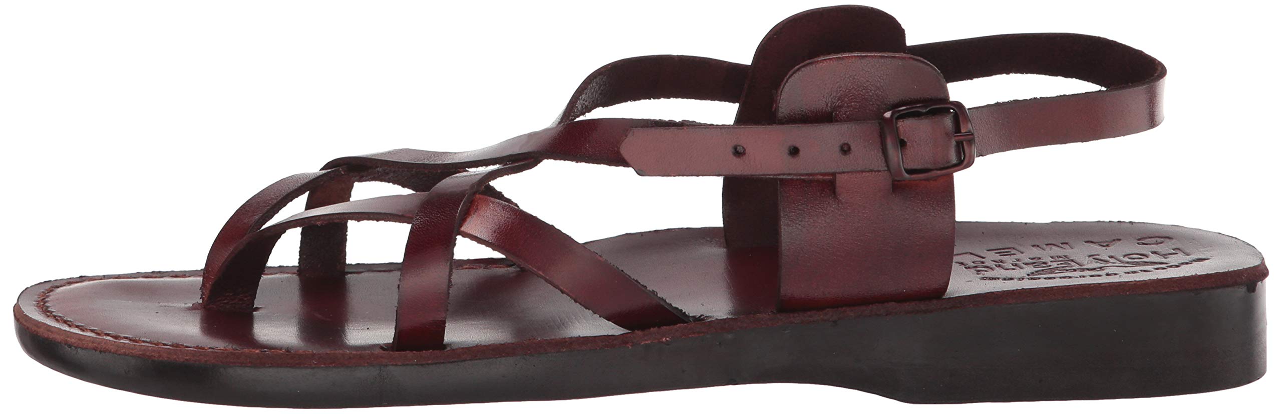 Holy Land Market Men/Women Biblical Jesus Leather Sandals/Slides From Jerusalem (Yashua Style III)、mySite、topwebapps
