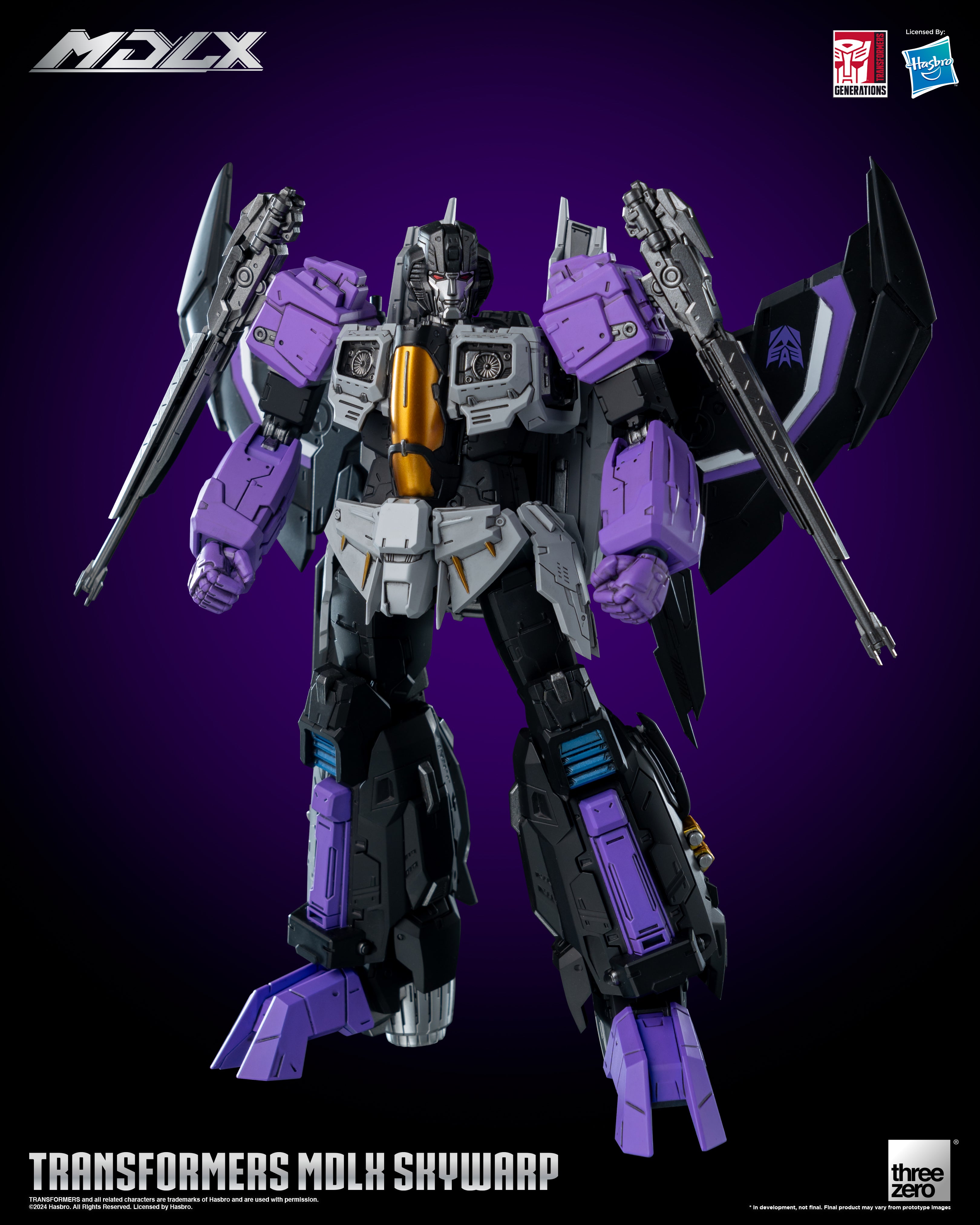 Threezero Transformers MDLX Skywarp、mySite、hgirdovlk