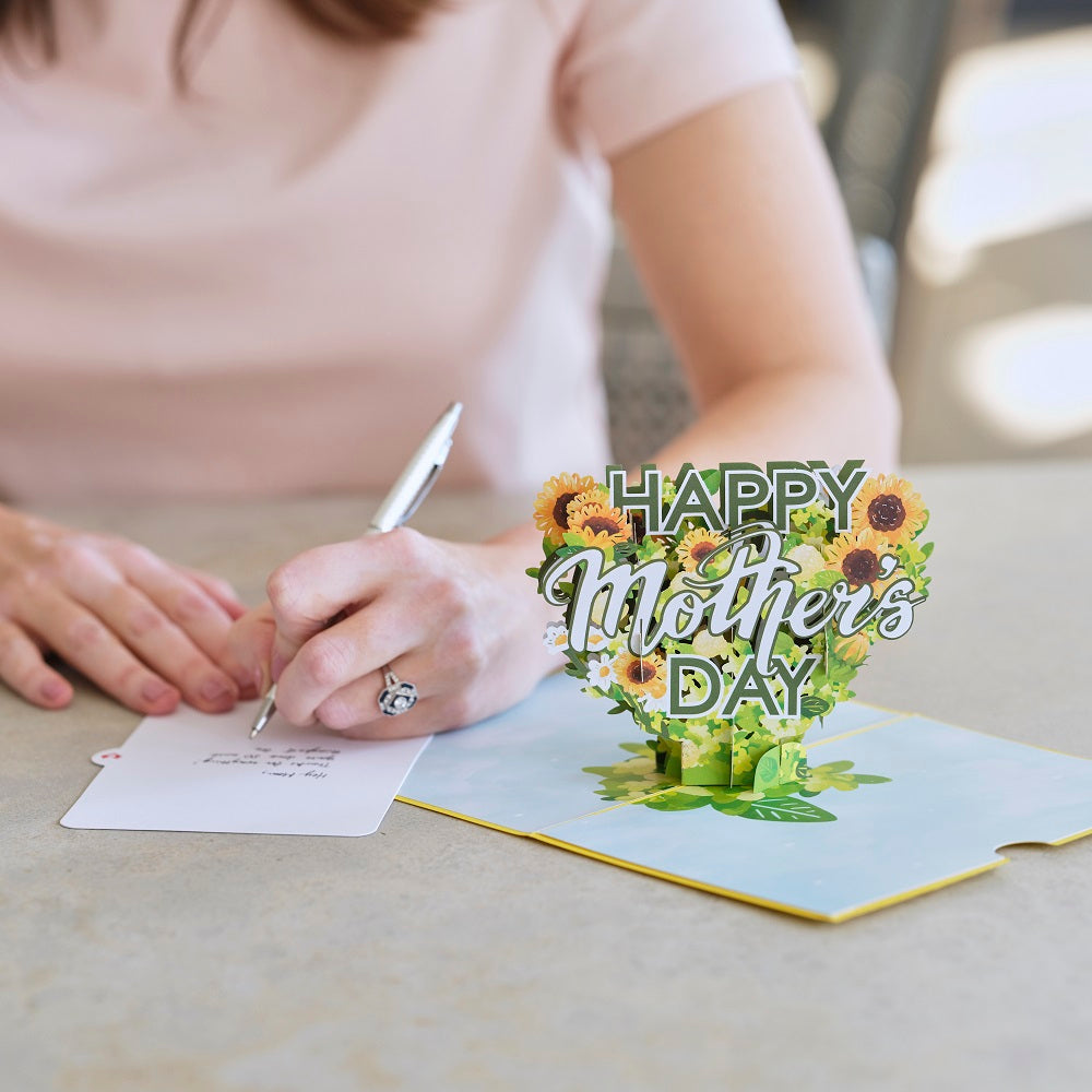 Happy Mother’s Day Sunflowers Pop-Up Card、mySite、solidvoid