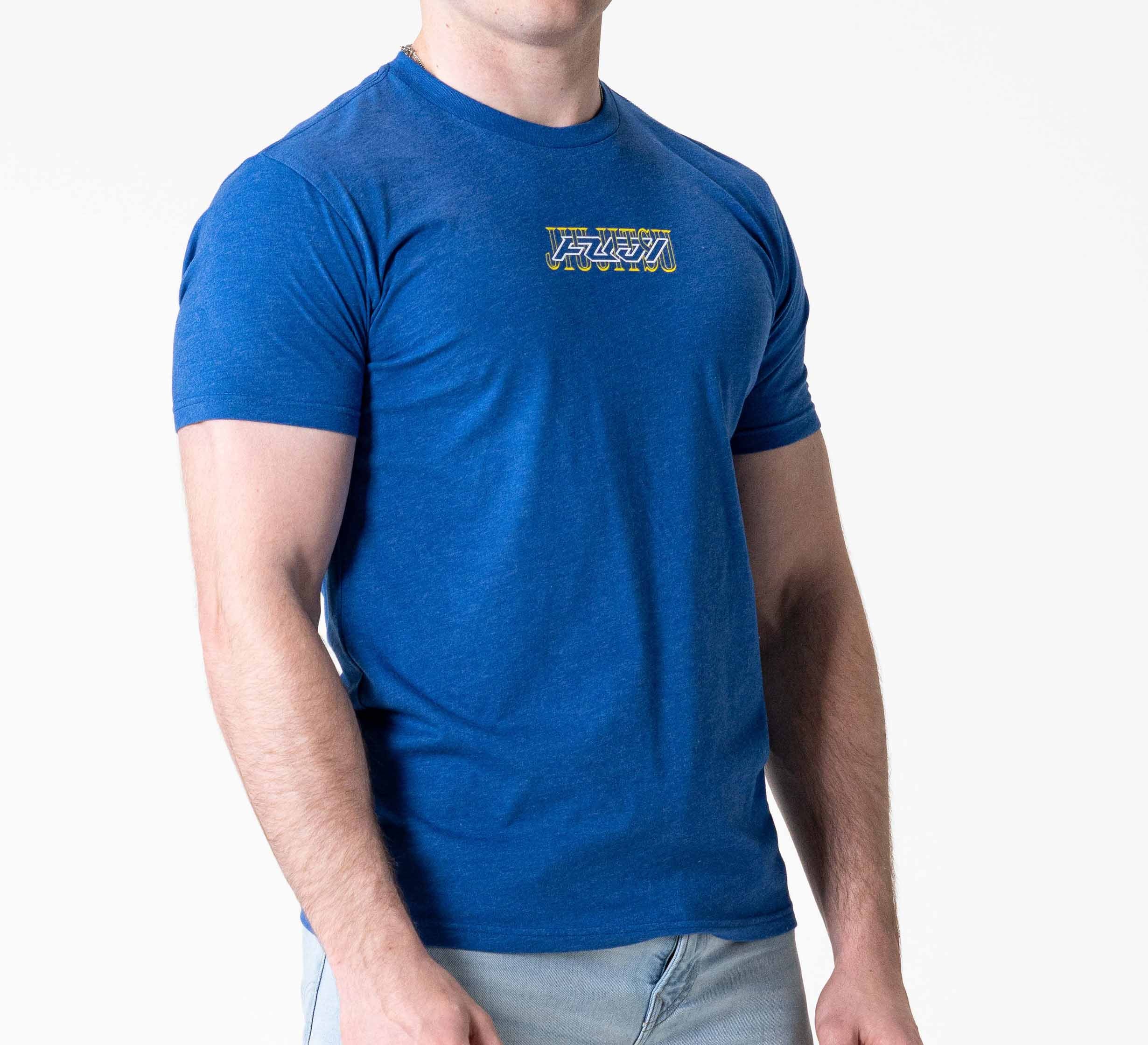 Jiu Jitsu Fusion T-Shirt Blue、mySite、gigharbornorthrealestate