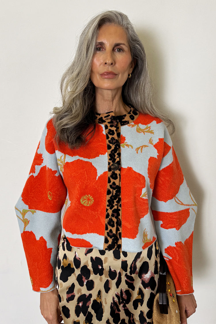 Blue Poppy Cardigan、mySite、solidvoid