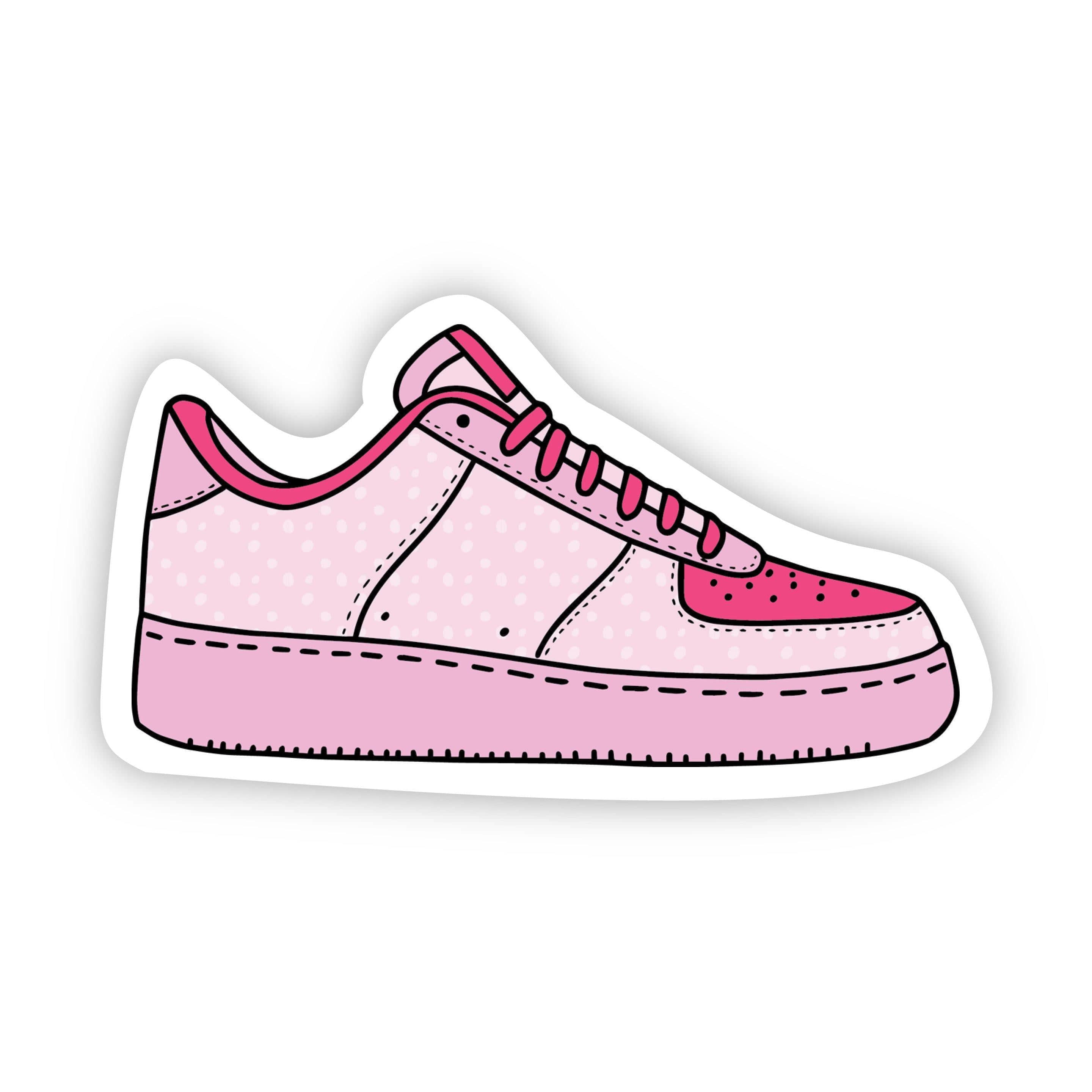  Sneaker Pink Aesthetic Sticker、mySite、elrpsem3k