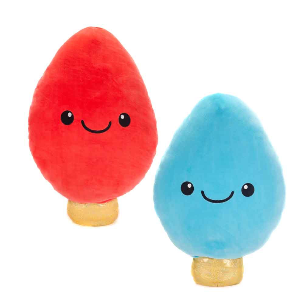 LIGHT BULB PLUSH - 20IN - 2ASST COLORS -RED, LT BLUE、mySite、g9winljtr