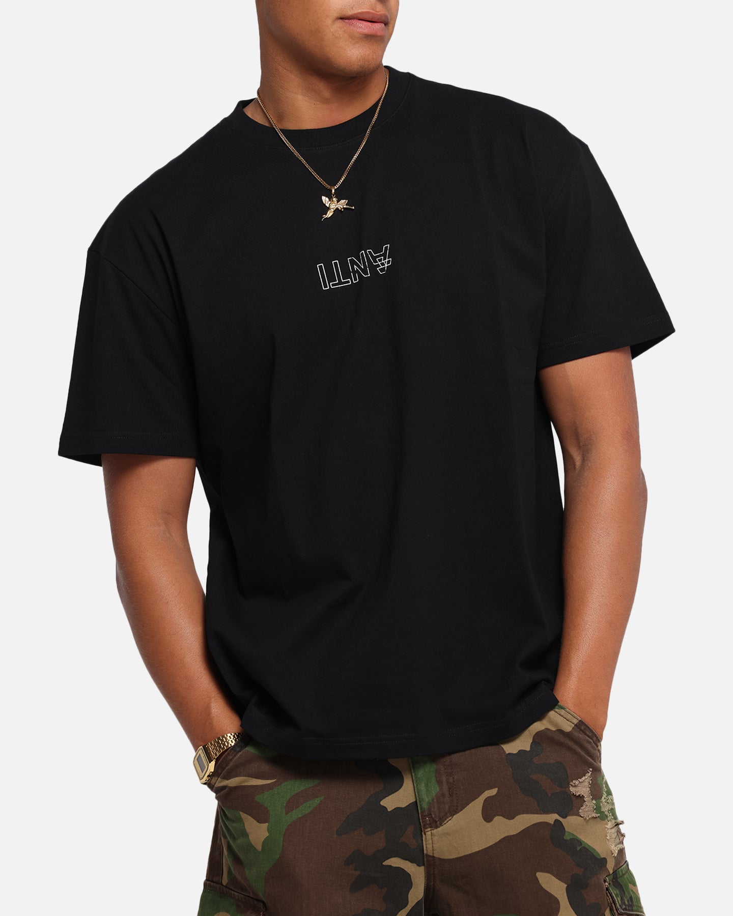 The Anti Order Truth In Chaos Boxy T-Shirt Black、mySite、zt4zffjzw